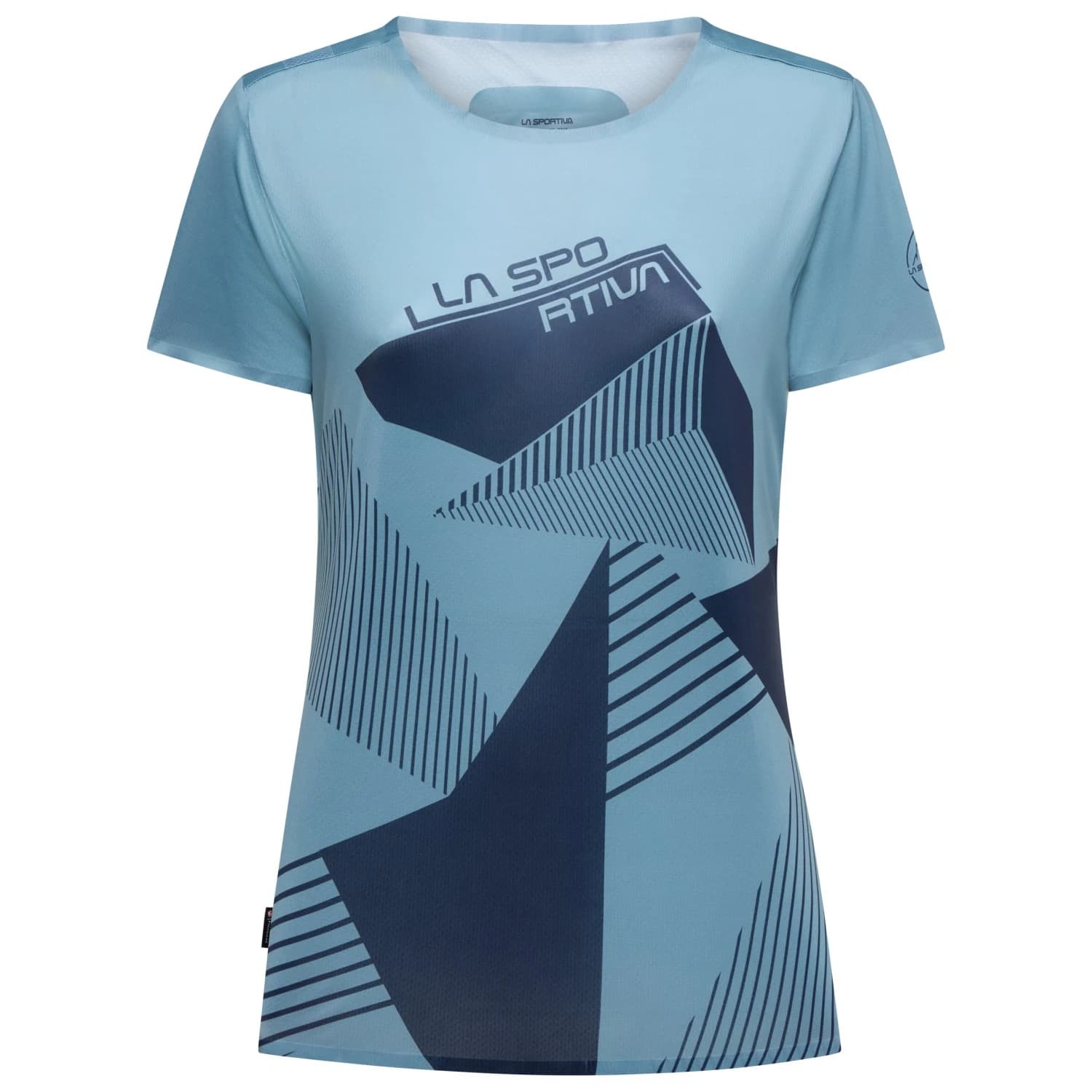 Дамска тениска La Sportiva Women's Comp T-Shirt Sport shirt - Limestone / Night Sky