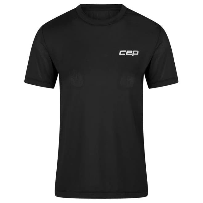 Дамска тениска CEP Women's Run Shirt Short Sleeve Running shirt - Black