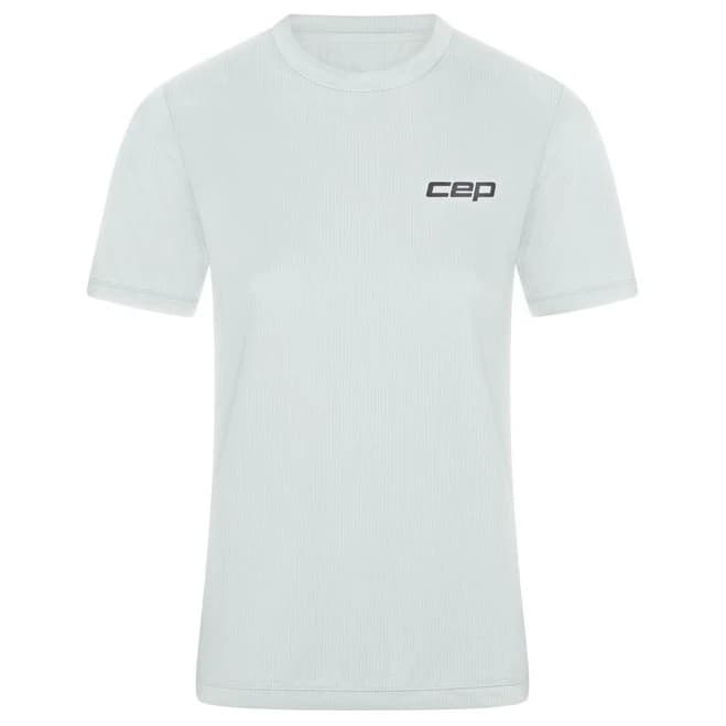 Дамска тениска CEP Women's Run Shirt Short Sleeve Running shirt - Ice