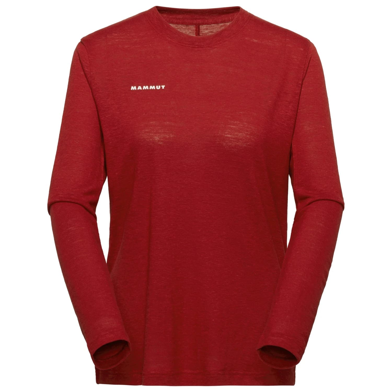 Дамска спортна тениска Mammut Women's Massone Light Longsleeve Longsleeve - Dark Mammut Red