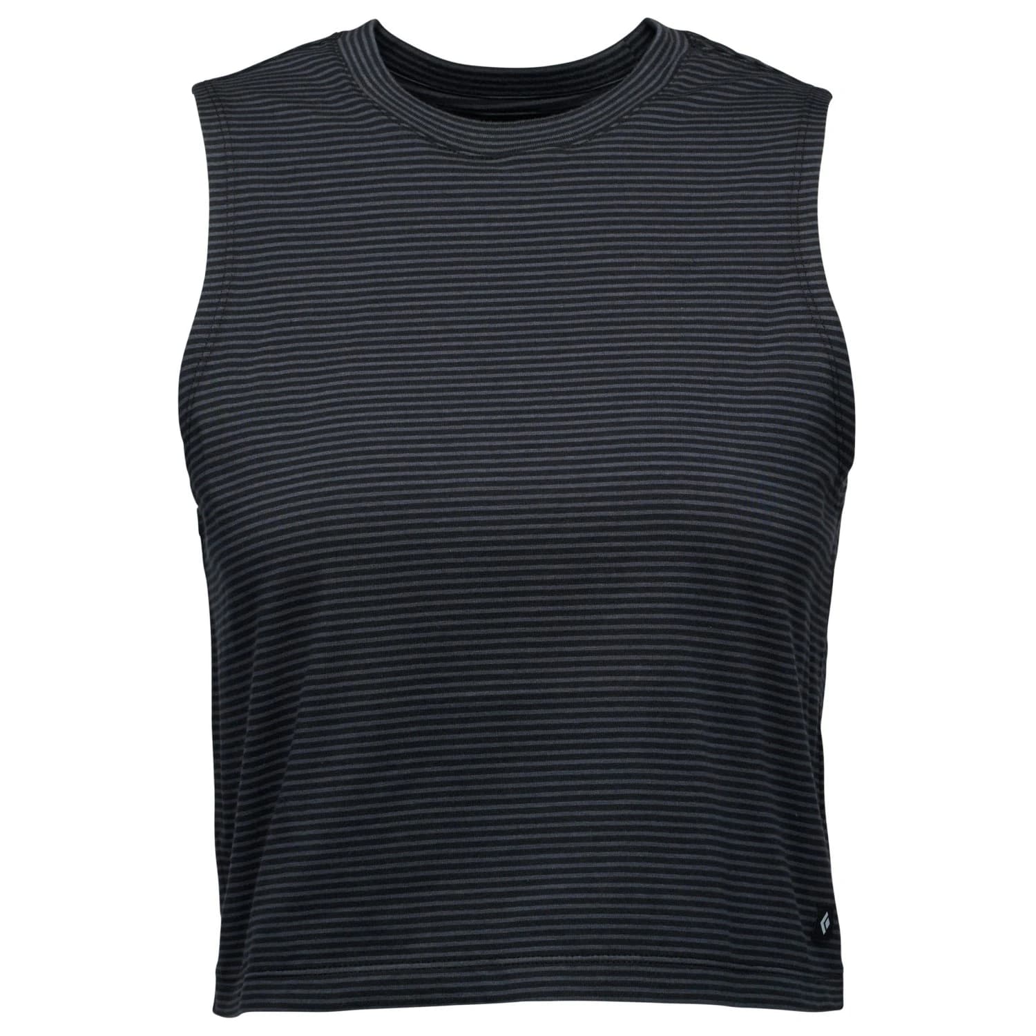 Дамски потник с широка презрамка Black Diamond Women's BD Stripe Tank Tank top - Black / Carbon