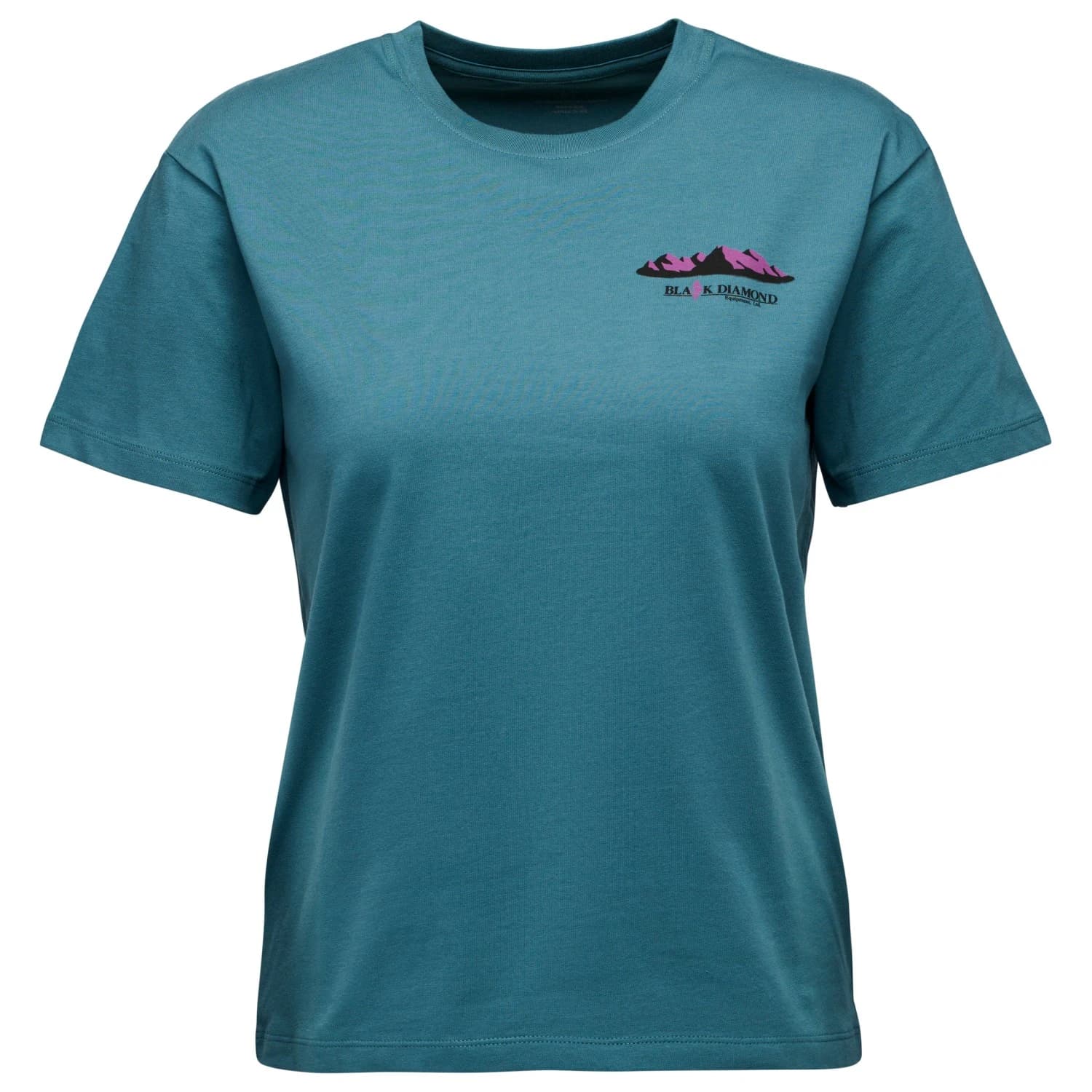 Дамска тениска Black Diamond Women's Mountainscape S/S Tee T-shirt - Creek Blue