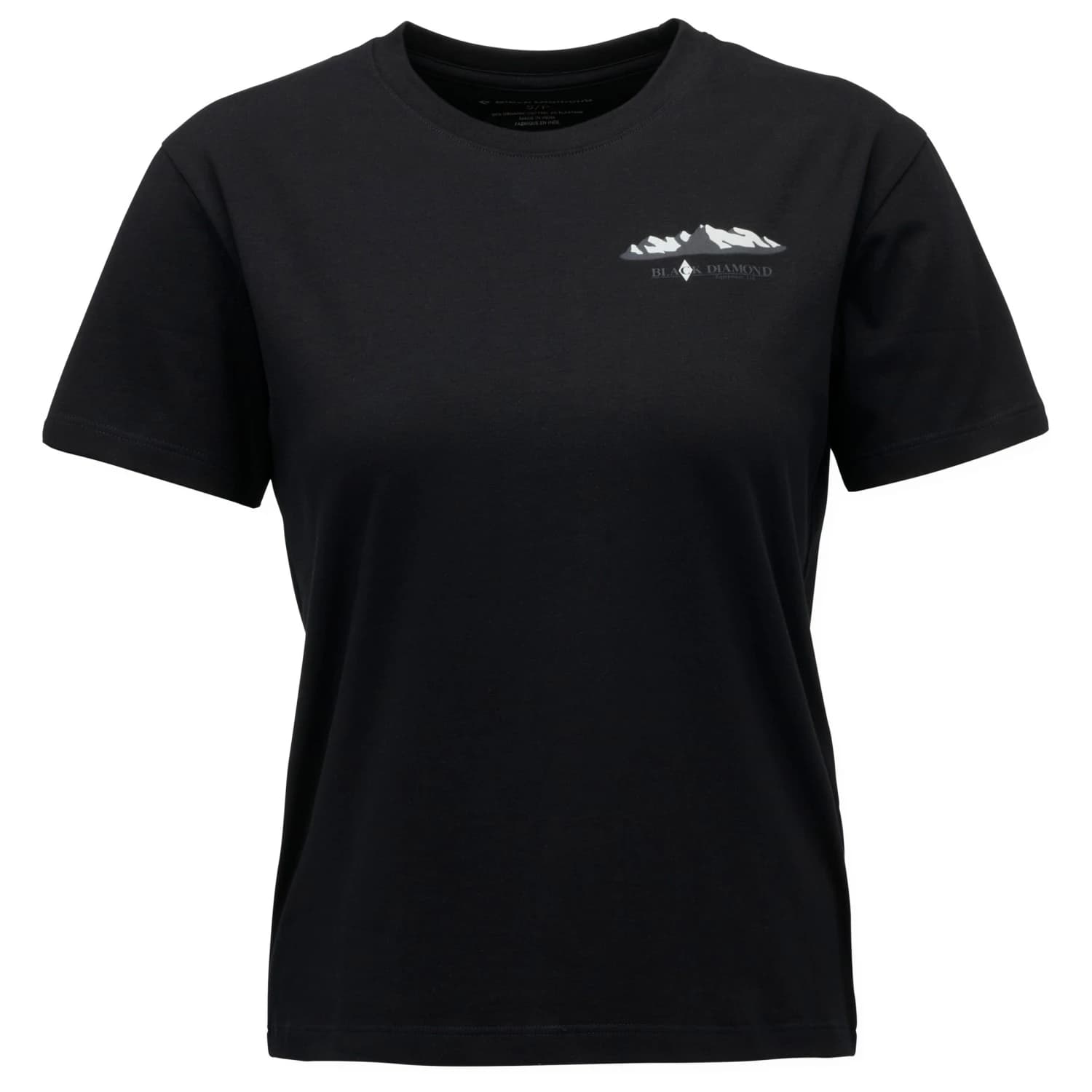 Дамска тениска Black Diamond Women's Mountainscape S/S Tee T-shirt - Black