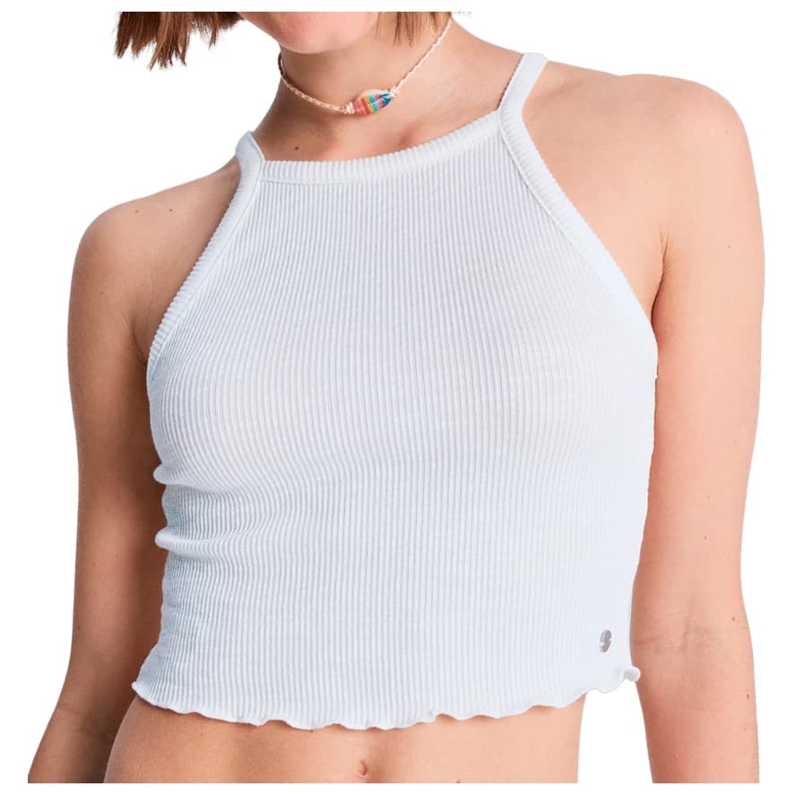 Дамски топ Roxy Women's As I Am Top - Coconut Milk