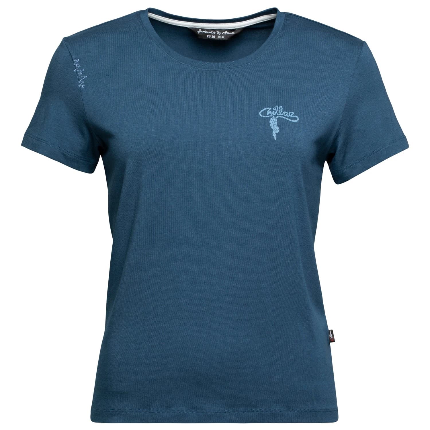 Дамска тениска Chillaz Women's Iseo Mountain Logo T-Shirt - Dark Blue