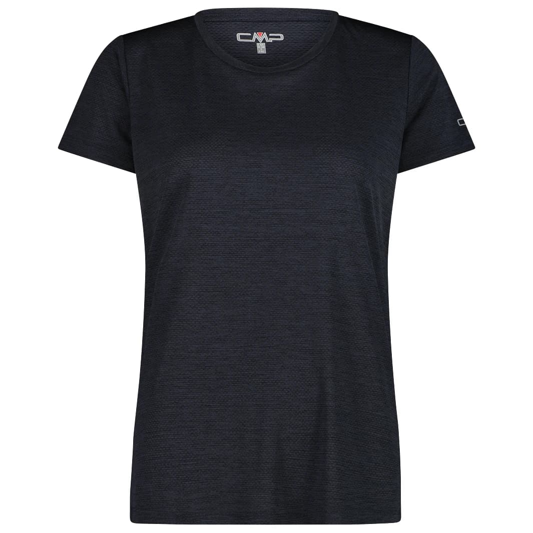 Дамска спортна тениска CMP Women's Jacquard S/S T-Shirt Sport shirt - Antracite