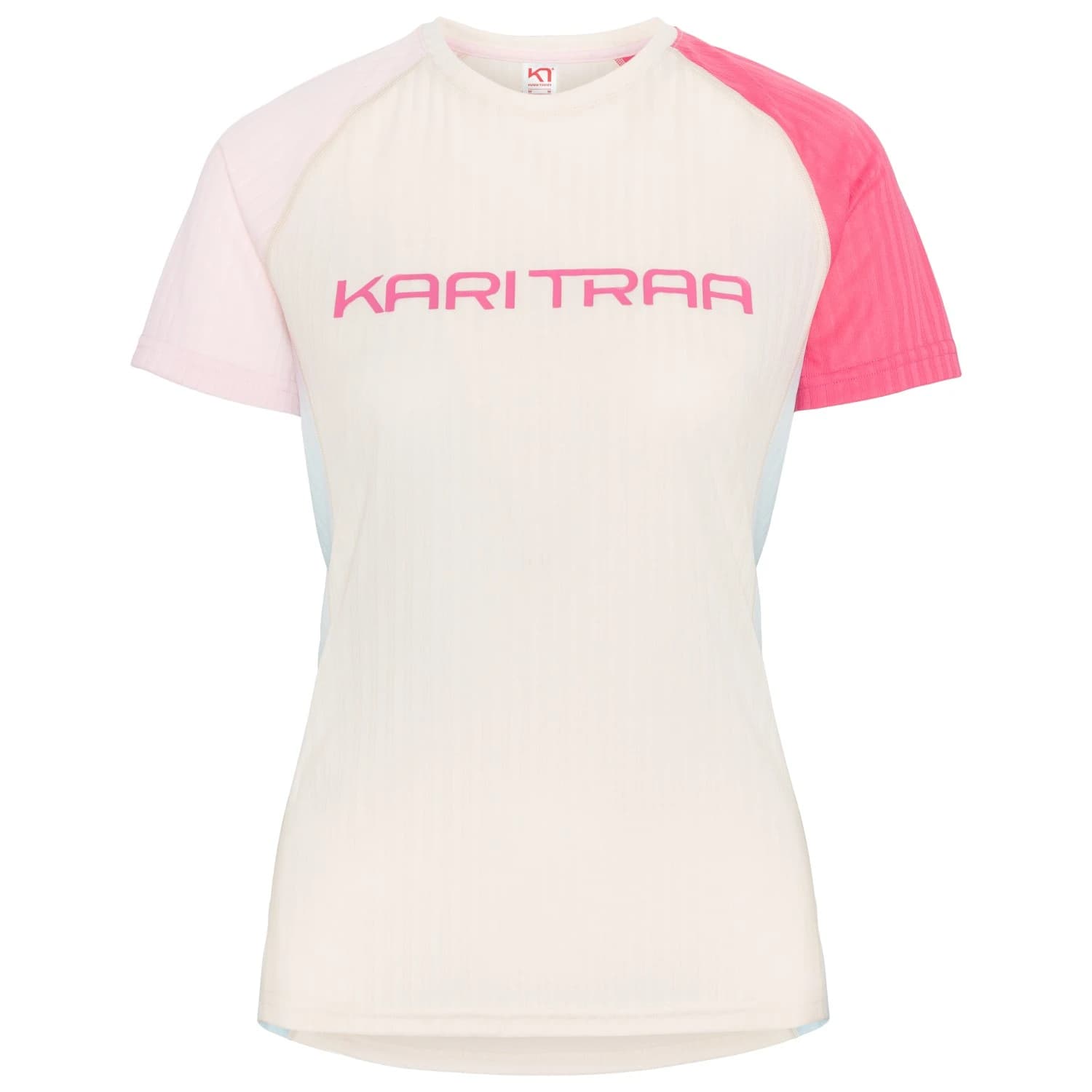Дамска тениска Kari Traa Women's Ella Baselayer Tee T-shirt - Bubblegum