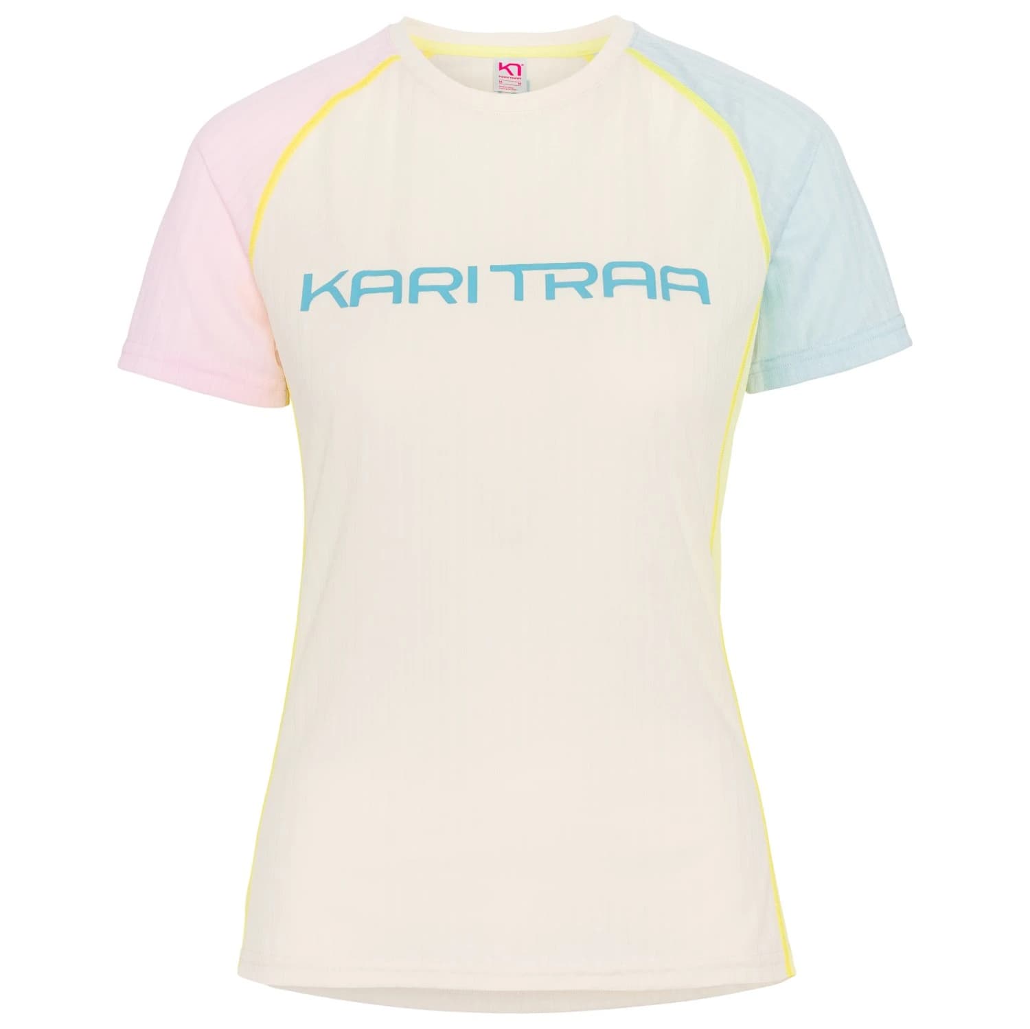Дамска тениска Kari Traa Women's Ella Baselayer Tee T-shirt - Mellow Yellow
