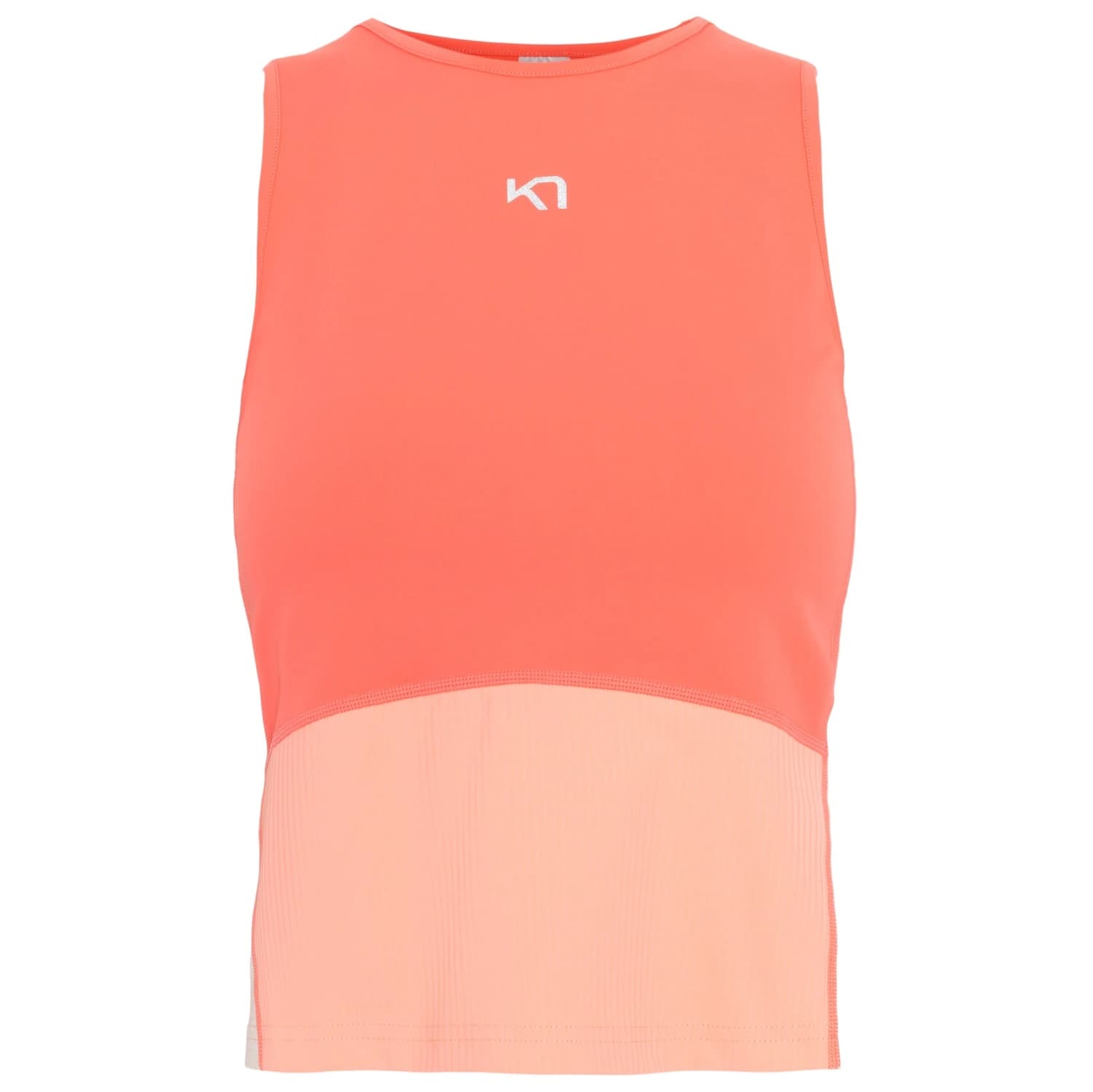 Дамски спортен сутиен Kari Traa Women's Linnea Top - Peach Bloom