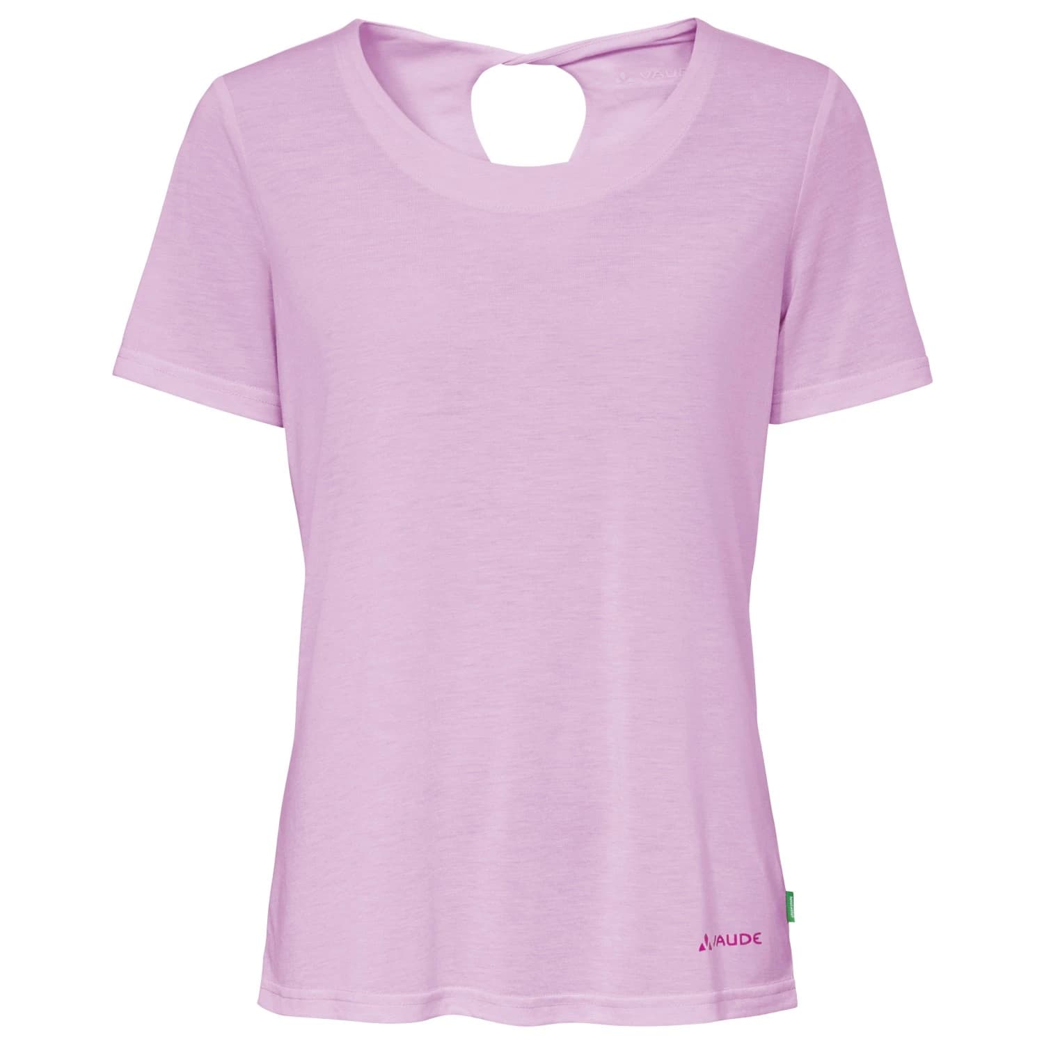 Дамска спортна тениска Vaude Women's Skomer Hiking T-Shirt II Sport shirt - Raspberry