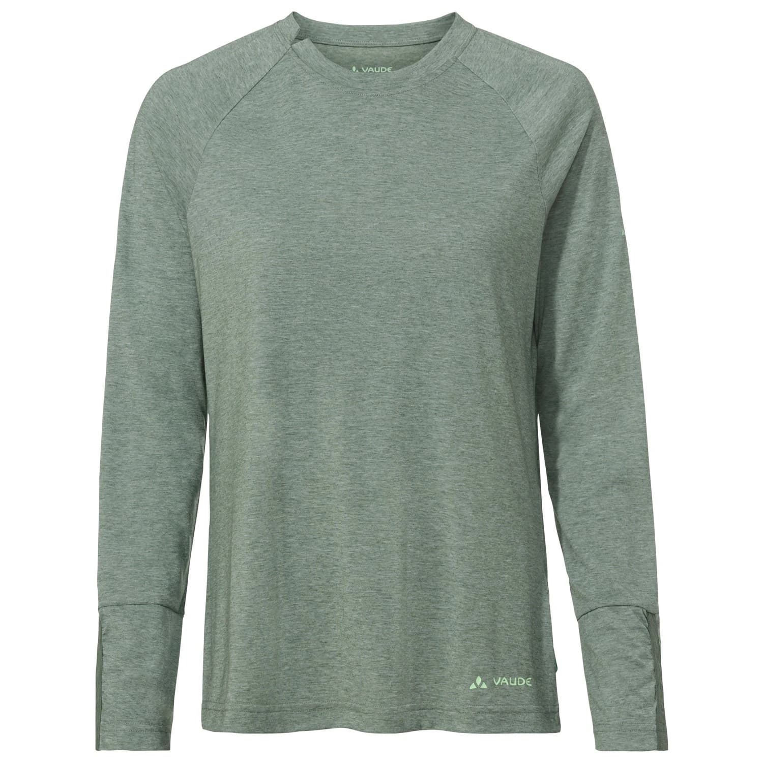 Дамска спортна тениска Vaude Women's Skomer L/S T-Shirt III Longsleeve - Agave