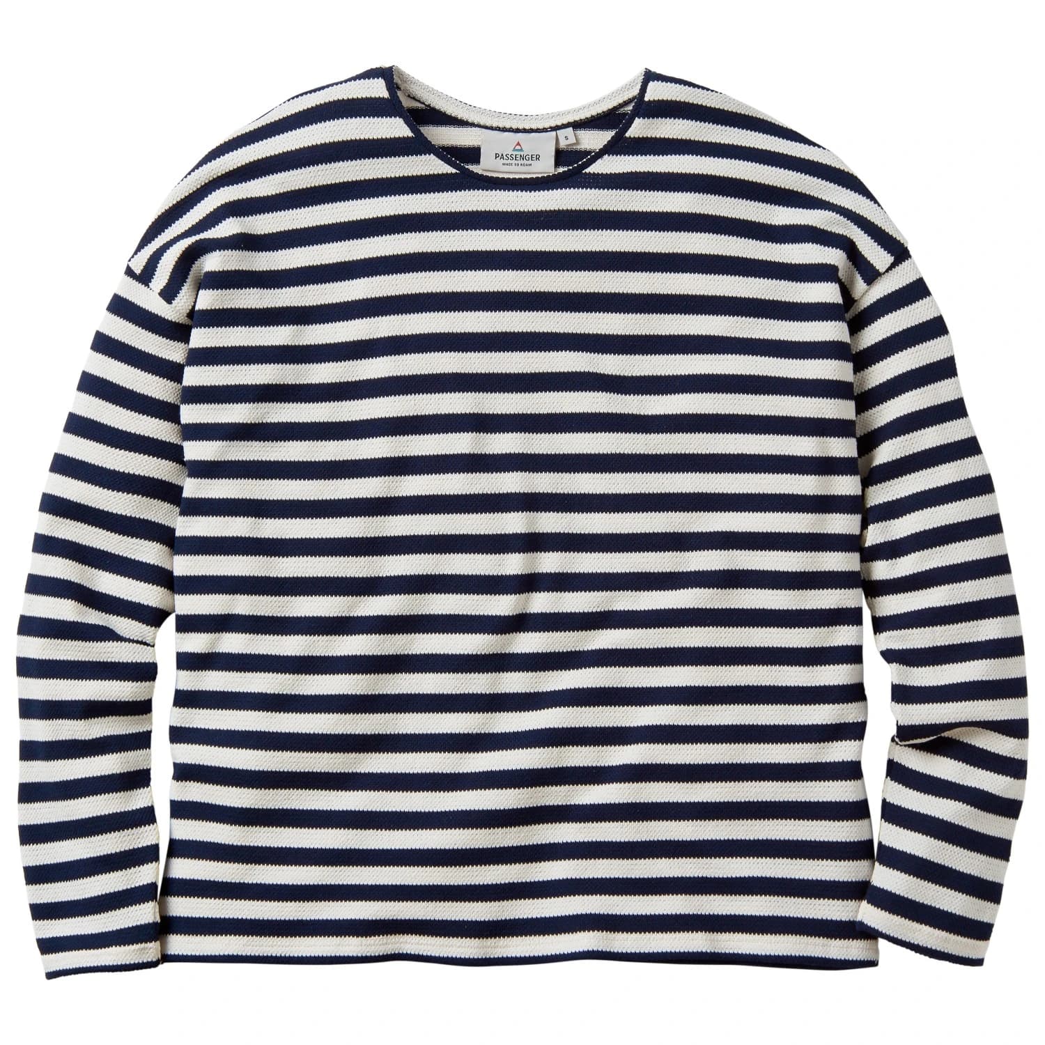 Дамска блуза с дълъг ръкав Passenger Women's Panorama Striped L/S T-Shirt Longsleeve - Deep Navy