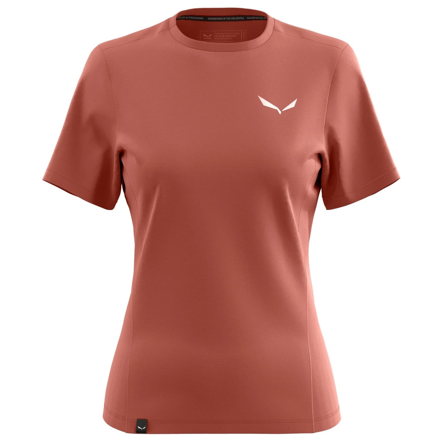 Дамска спортна тениска Salewa Women's Puez Dry T-Shirt Sport shirt - Etruscan Red
