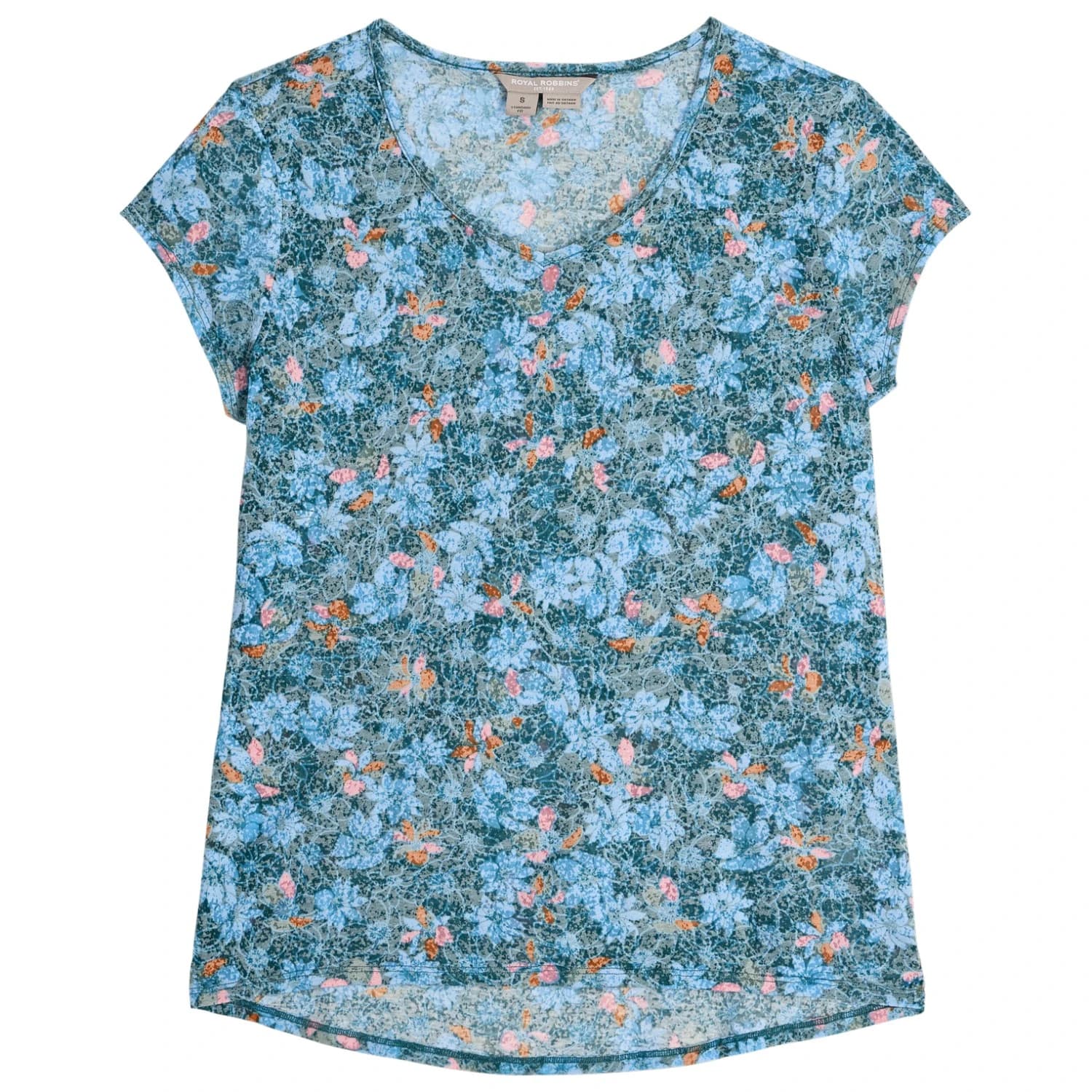 Дамска тениска Royal robbins Women's Featherweight Slub Tee T-shirt - Balsam Marigold Pt