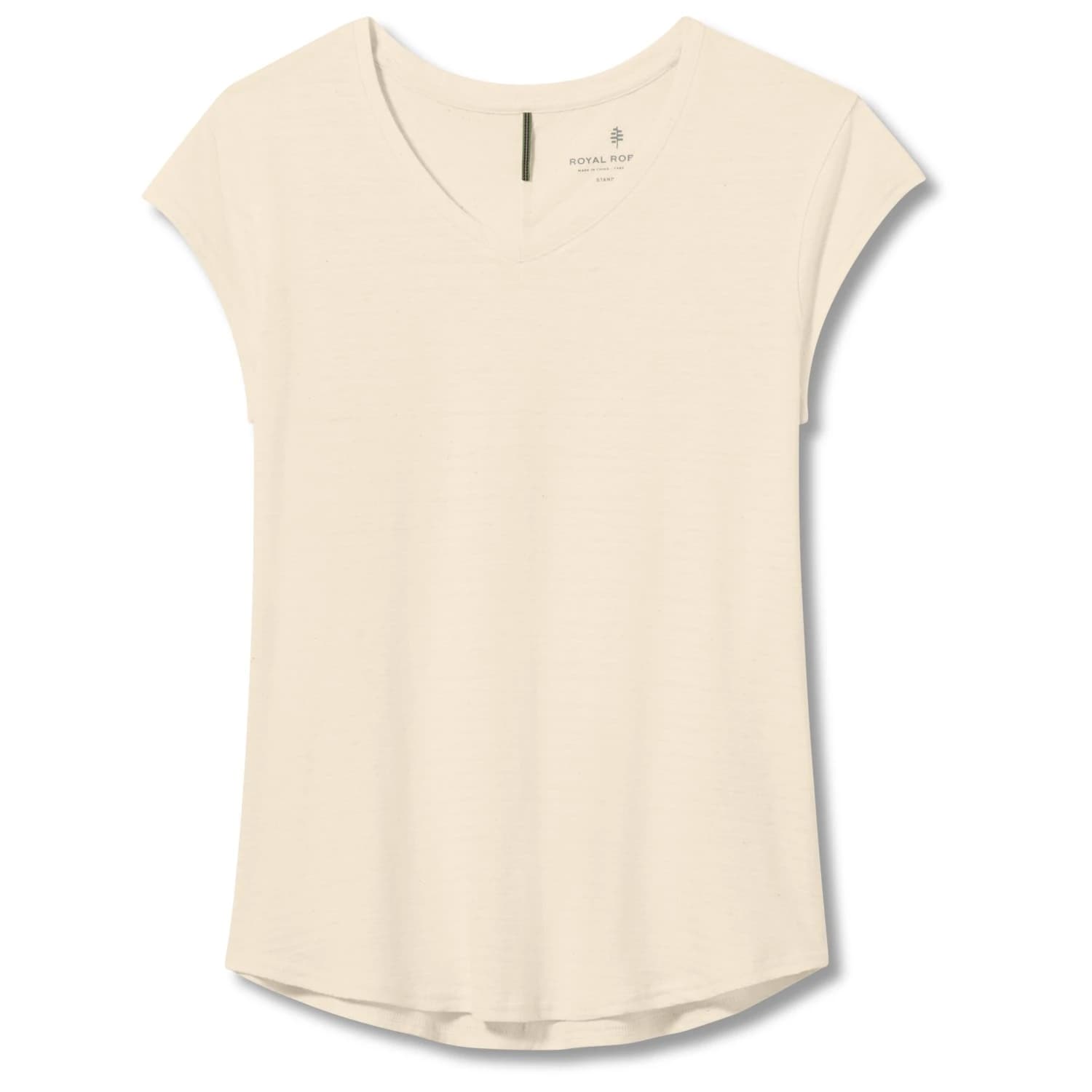 Дамска тениска Royal Robbins Women's Vacationer V-Neck S/S T-shirt - Undyed