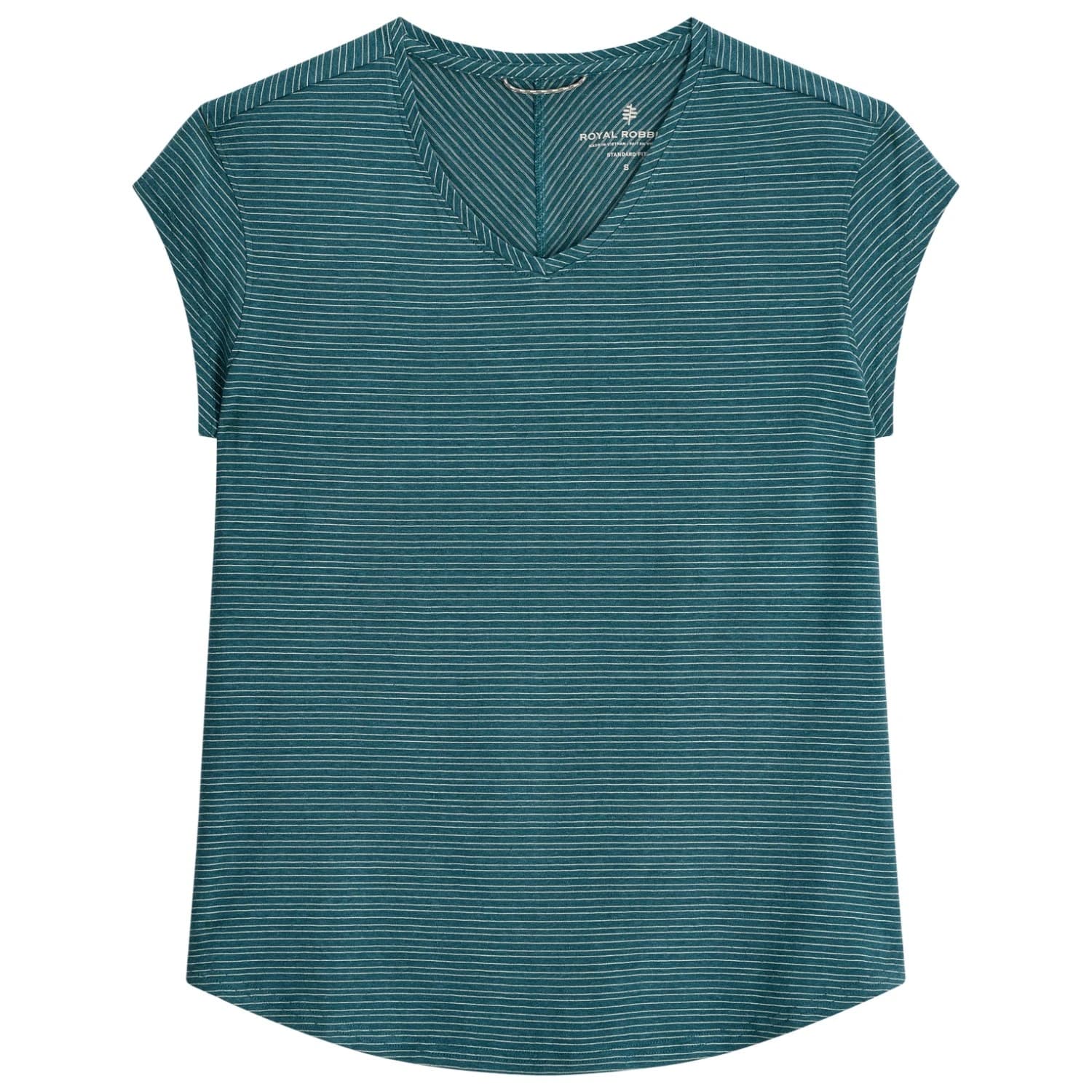 Дамска тениска Royal robbins Women's Vacationer V-Neck S/S T-shirt - Balsam Str