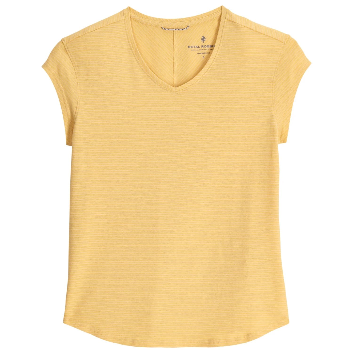 Дамска тениска Royal Robbins Women's Vacationer V-Neck S/S T-shirt - Sunbeam Str