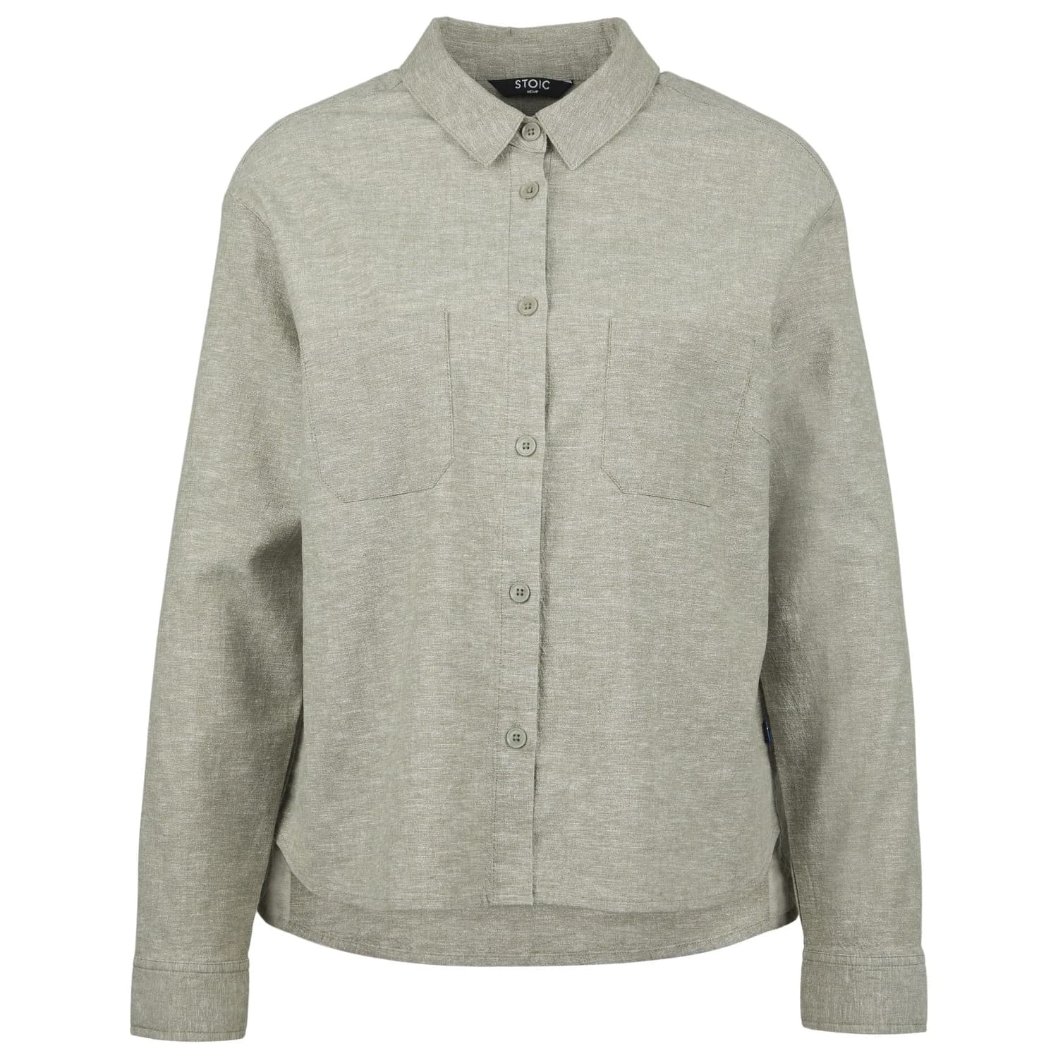 Дамска блуза Stoic Women's Hemp54 BjurholmSt. L/S Blouse - Lichen Green