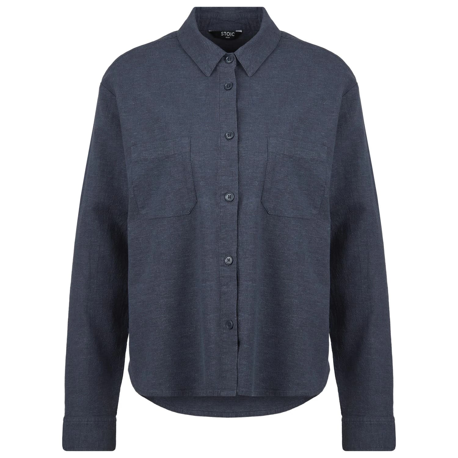 Дамска блуза Stoic Women's Hemp54 BjurholmSt. L/S Blouse - Midnight Grey