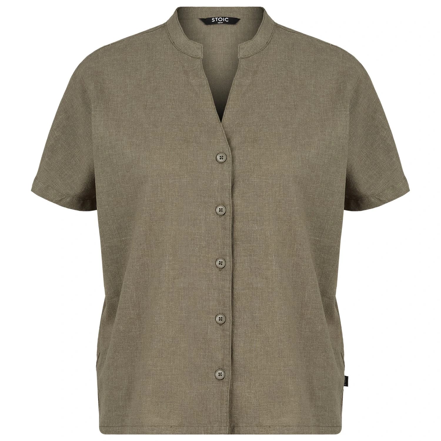 Дамска блуза Stoic Women's Hemp54 BjurholmSt. S/S Blouse - Olive Green