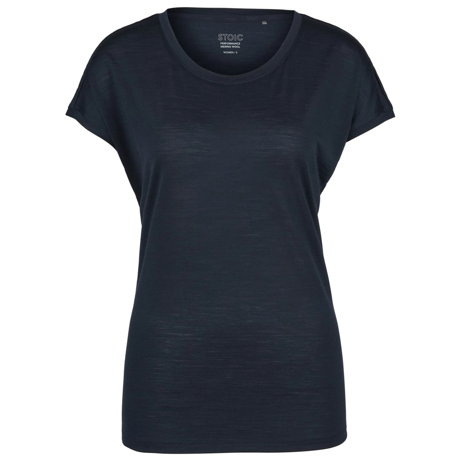 Дамска мериносова блуза Stoic Women's MerinoChill MMXX. Göteborg Loose Tee Merino shirt - Dark Navy