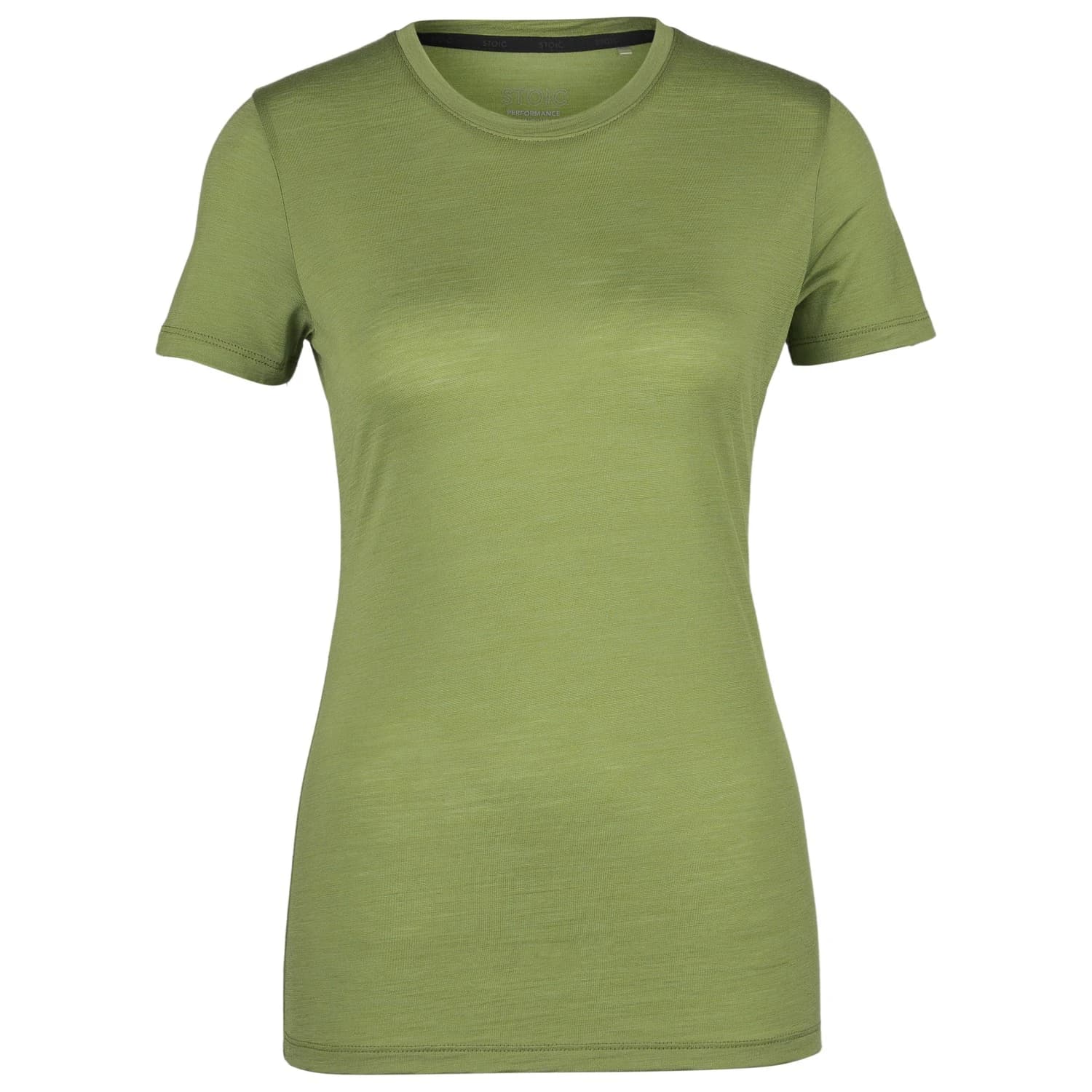 Дамска мериносова блуза Stoic Women's MerinoChill MMXX. Göteborg Tee Merino shirt - Cedar Green