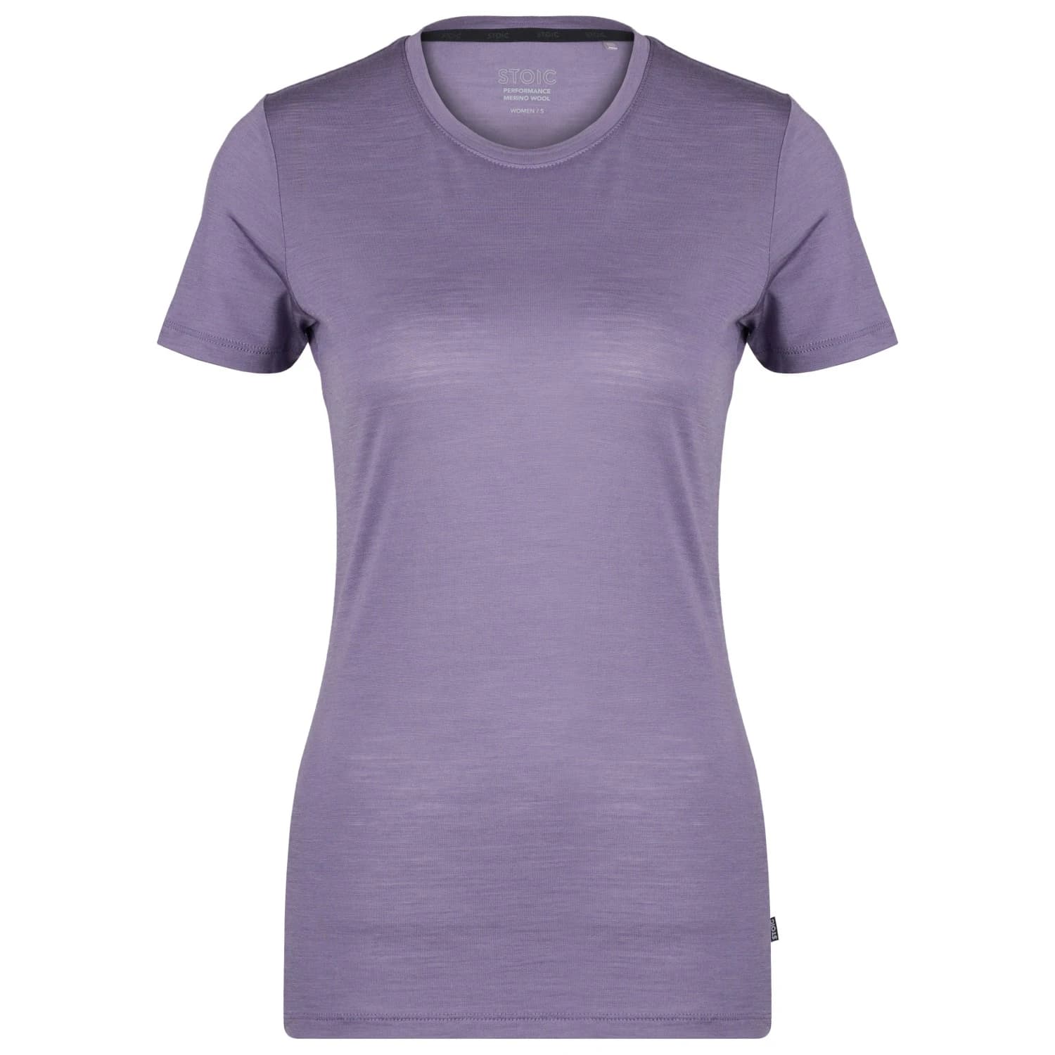 Дамска мериносова блуза Stoic Women's MerinoChill MMXX. Göteborg Tee Merino shirt - Purple Ash