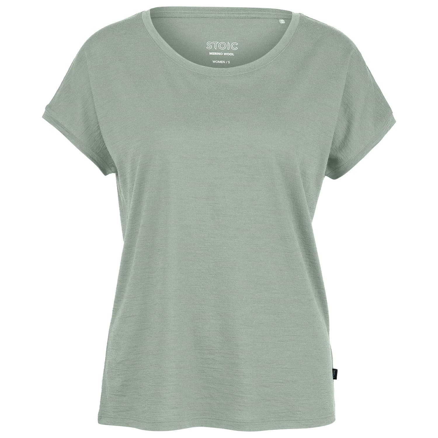 Дамска мериносова блуза Stoic Women's Merino155 LaholmSt. Loose Shirt Merino shirt - Agave Green