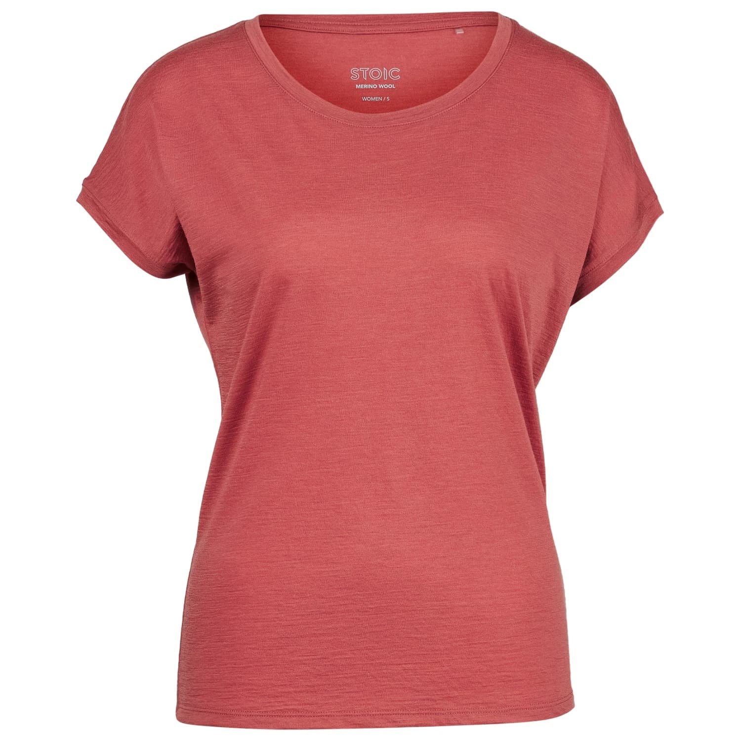 Дамска мериносова блуза Stoic Women's Merino155 LaholmSt. Loose Shirt Merino shirt - Spice Red