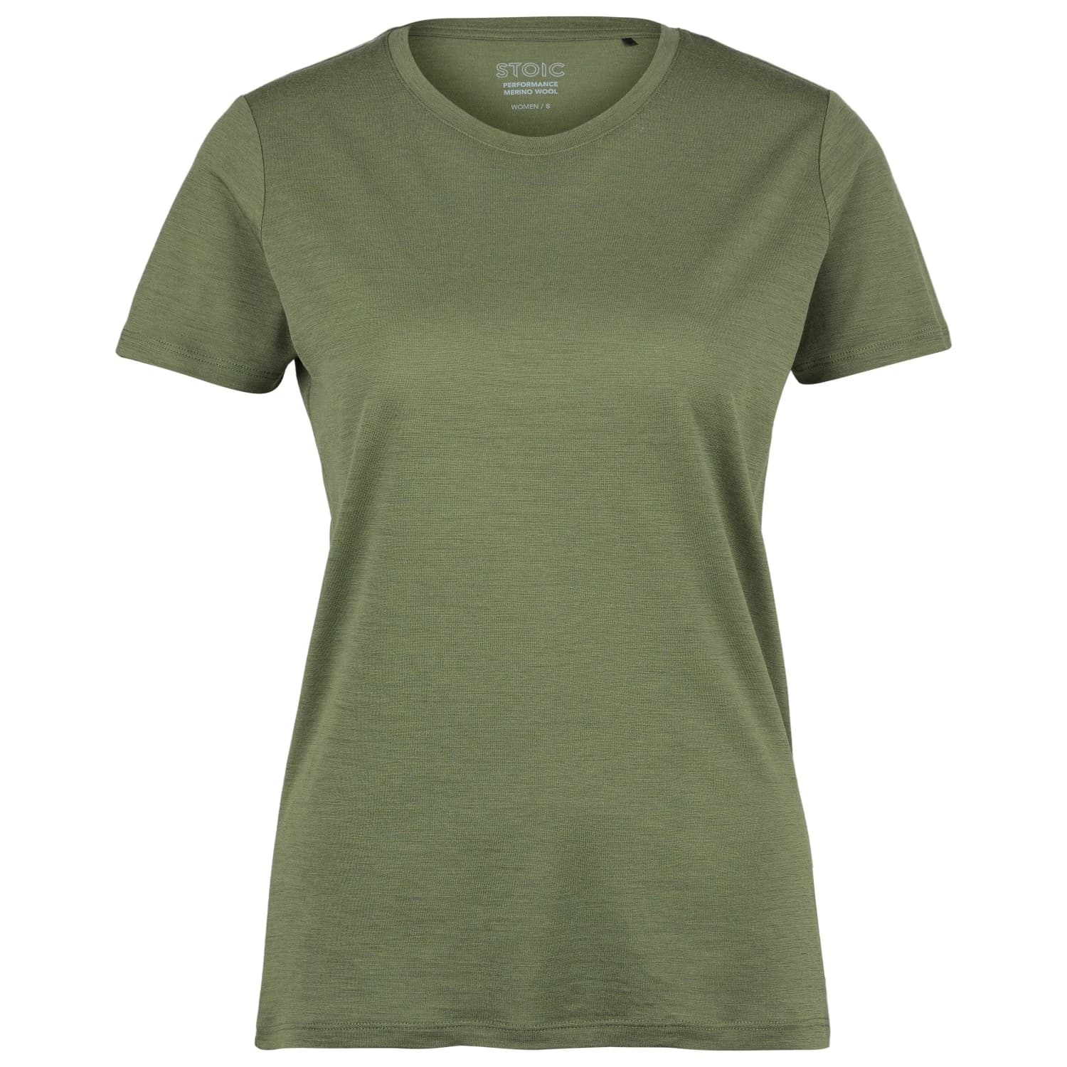 Дамска мериносова блуза Stoic Women's Merino155 LaholmSt. T-Shirt Merino shirt - Moss Green