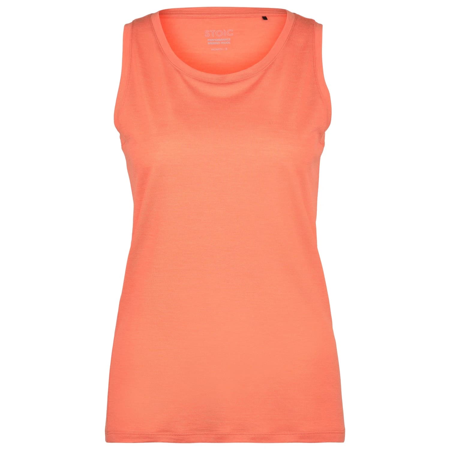 Дамска мериносова блуза Stoic Women's Merino155 LaholmSt. Tank Merino shirt - Coral Red