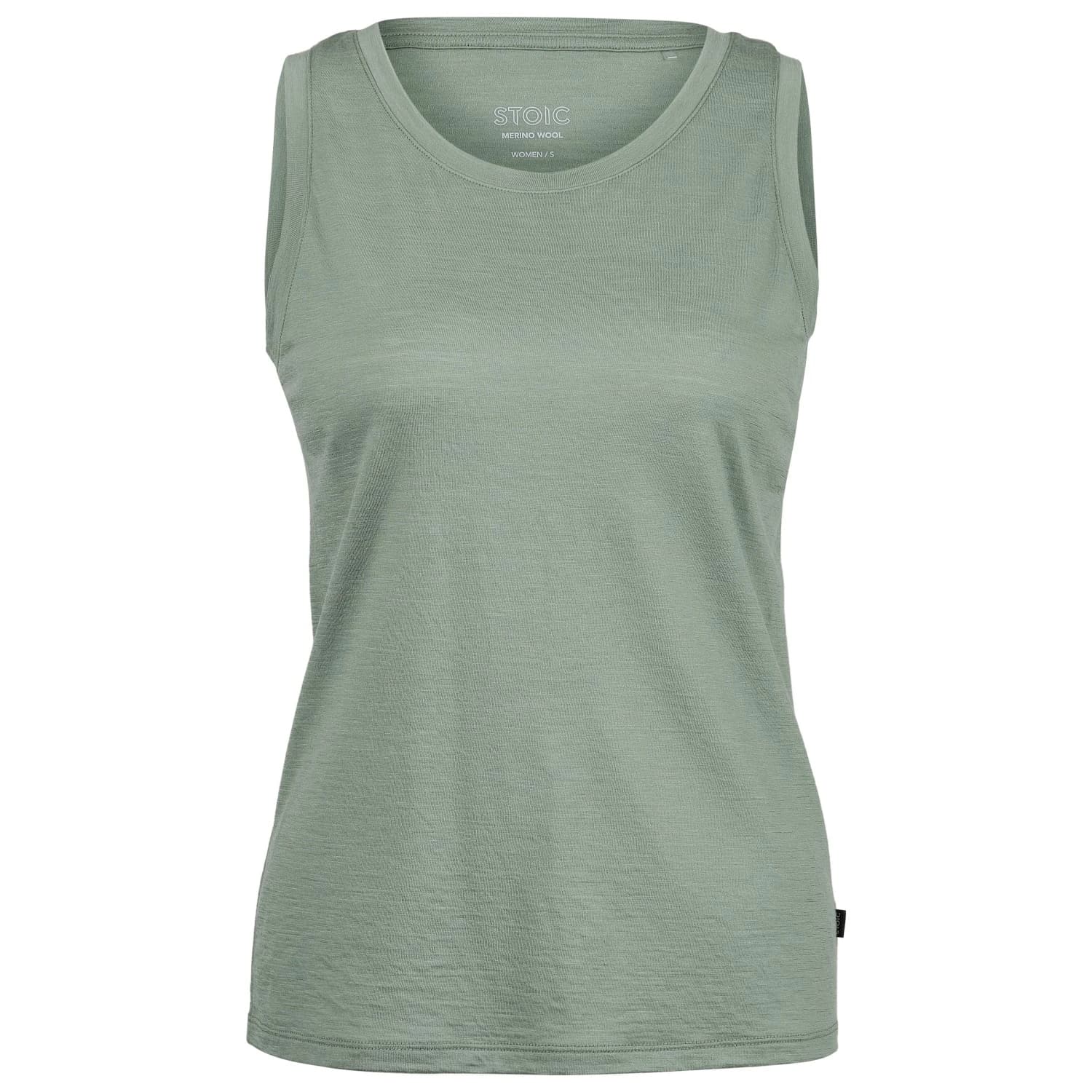 Дамска мериносова блуза Stoic Women's Merino155 LaholmSt. Tank Merino shirt - Agave Green