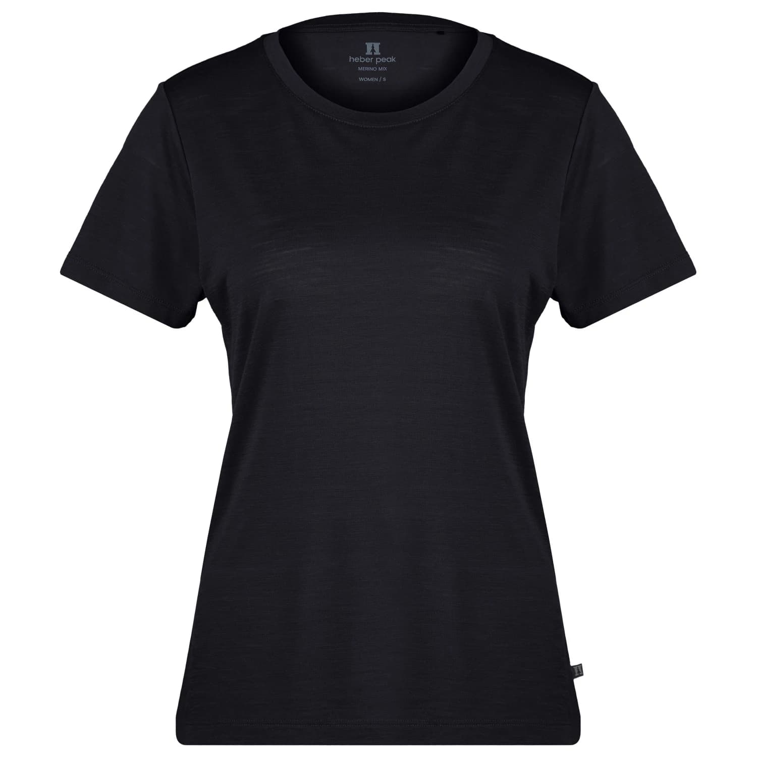 Дамска мериносова блуза Heber Peak Women's MerinoMix150 PineconeHe. II T-Shirt Merino shirt - Black