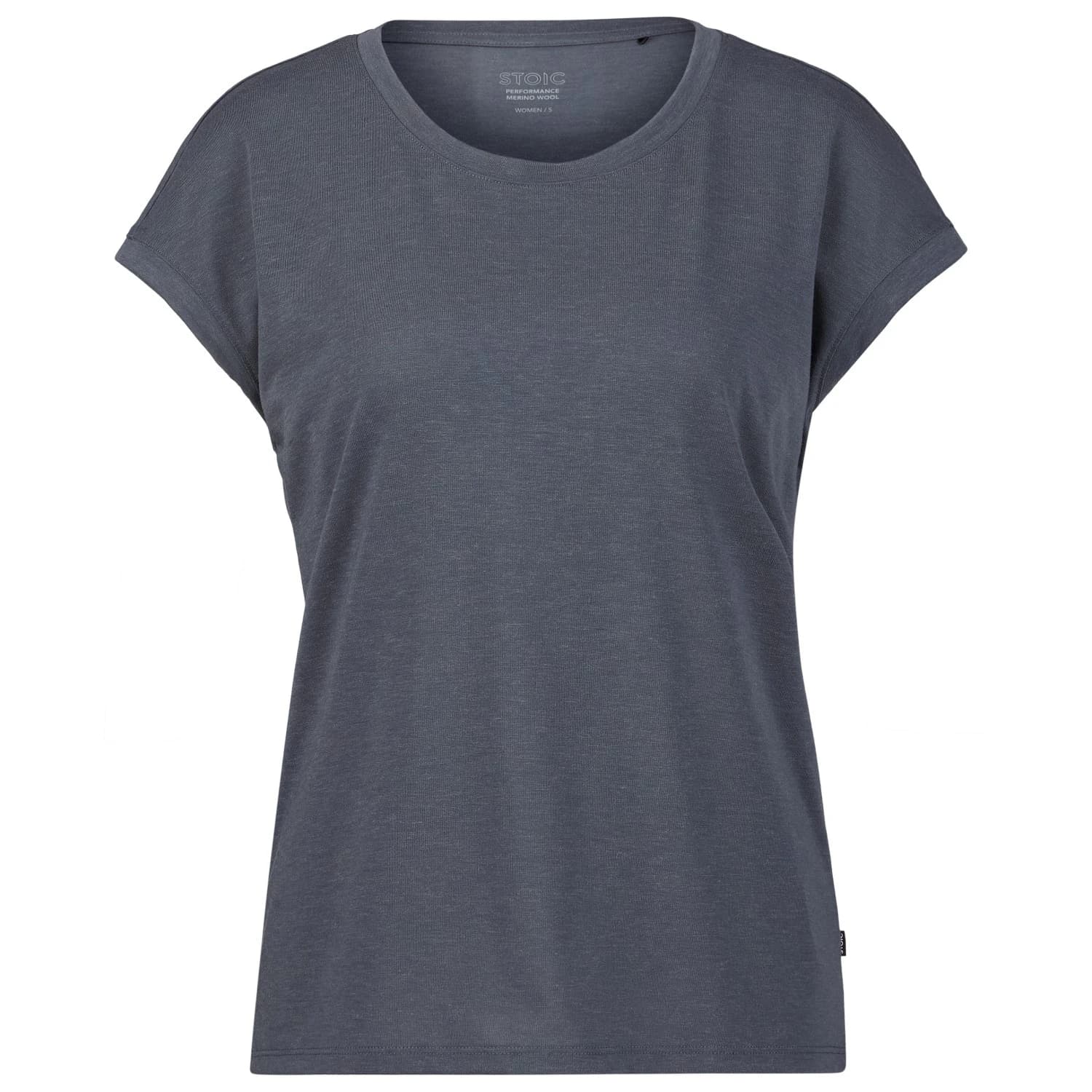 Дамска мериносова блуза Stoic Women's PerformanceMerino BorgholmSt. T-Shirt Sport shirt - Ink Grey