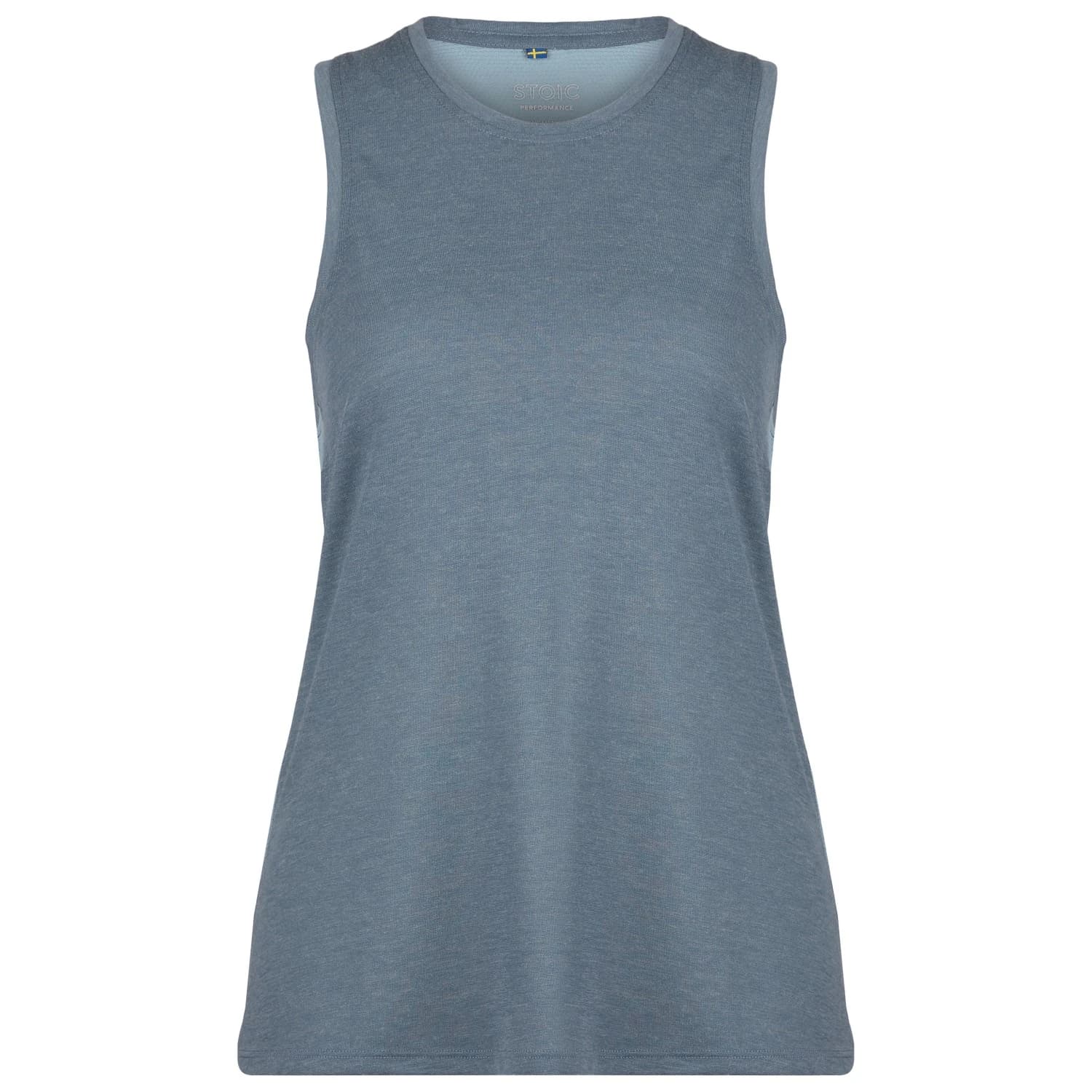 Дамски потник с широка презрамка Stoic Women's PerformanceMerino SpikenSt. Tank Tank top - Storm Blue/Slate Blue