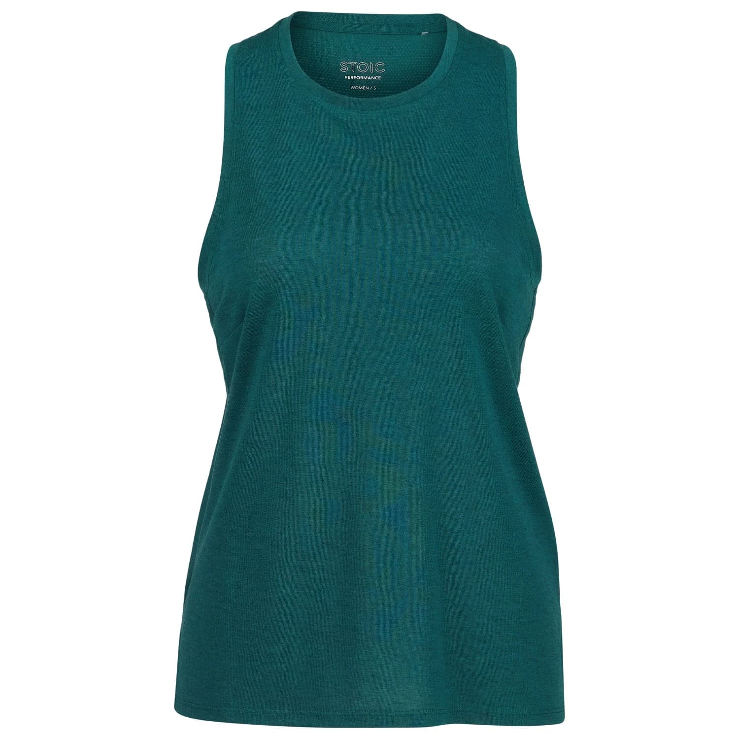 Дамски потник с широка презрамка Stoic Women's PerformanceMerino SpikenSt. Tank Tank top - Dark Ocean Green