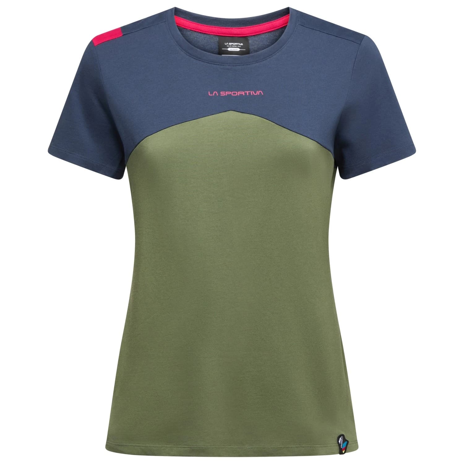 Дамска тениска La sportiva Women's Roof T-Shirt - Cypress / Night Sky