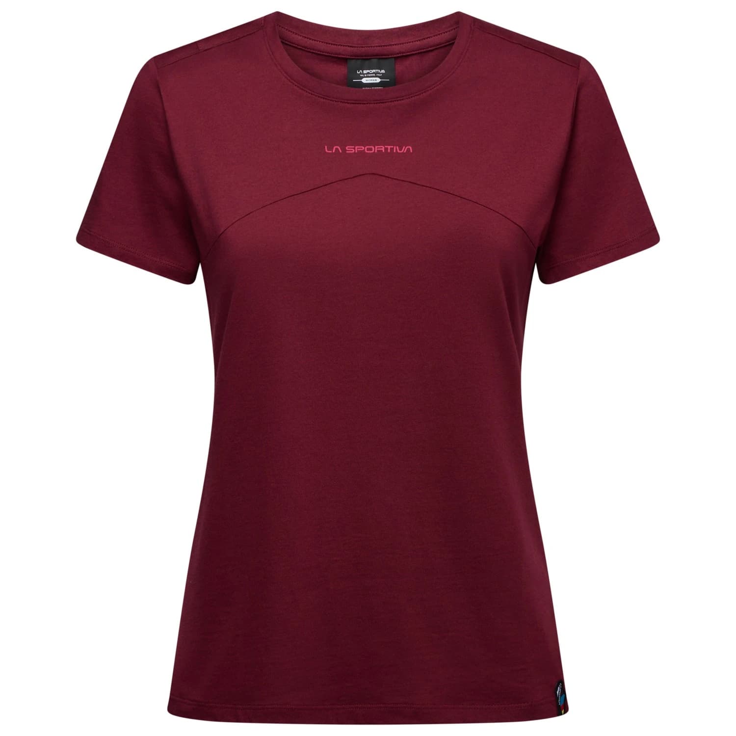 Дамска тениска La Sportiva Women's Roof T-Shirt - Redwood / Azalea