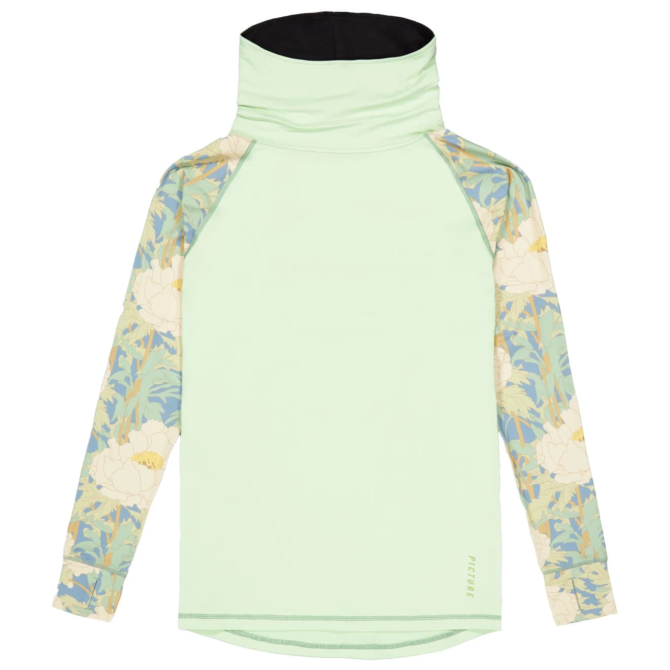 Дамска блуза с дълъг ръкав Picture Women's Pagaya High Fleece Longsleeve - Tender Green