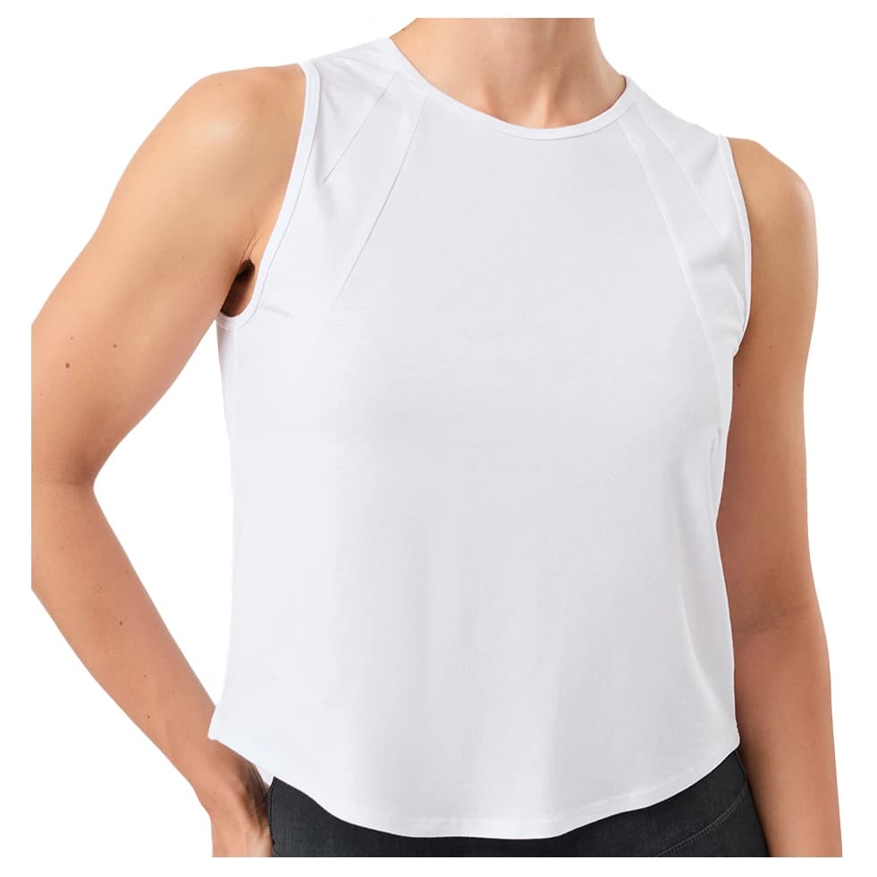 Дамски топ Mandala Women's Cropped Tank Top - White