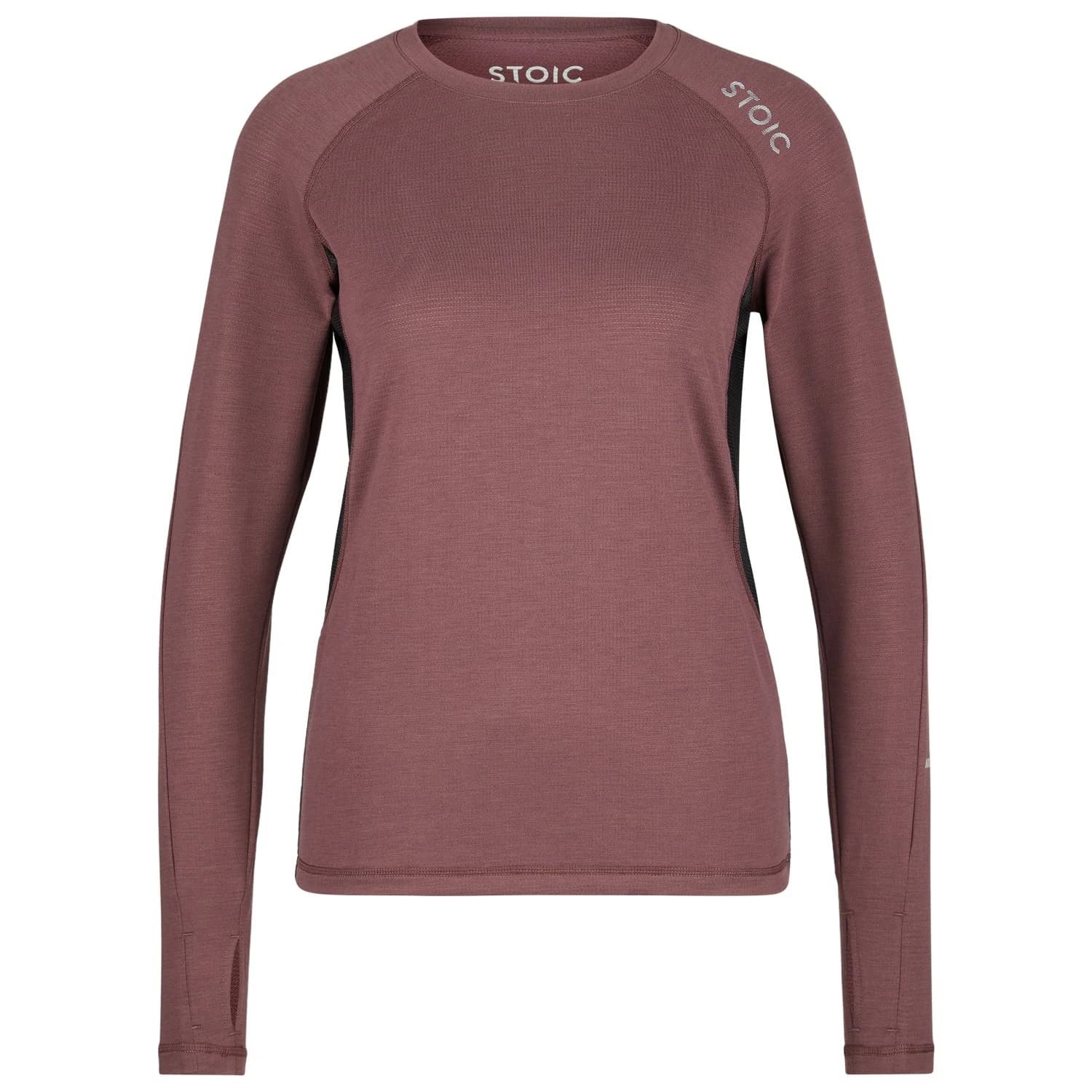 Дамска спортна тениска Stoic Women's HelsingborgSt. Performance L/S Sport shirt - Dark Berry