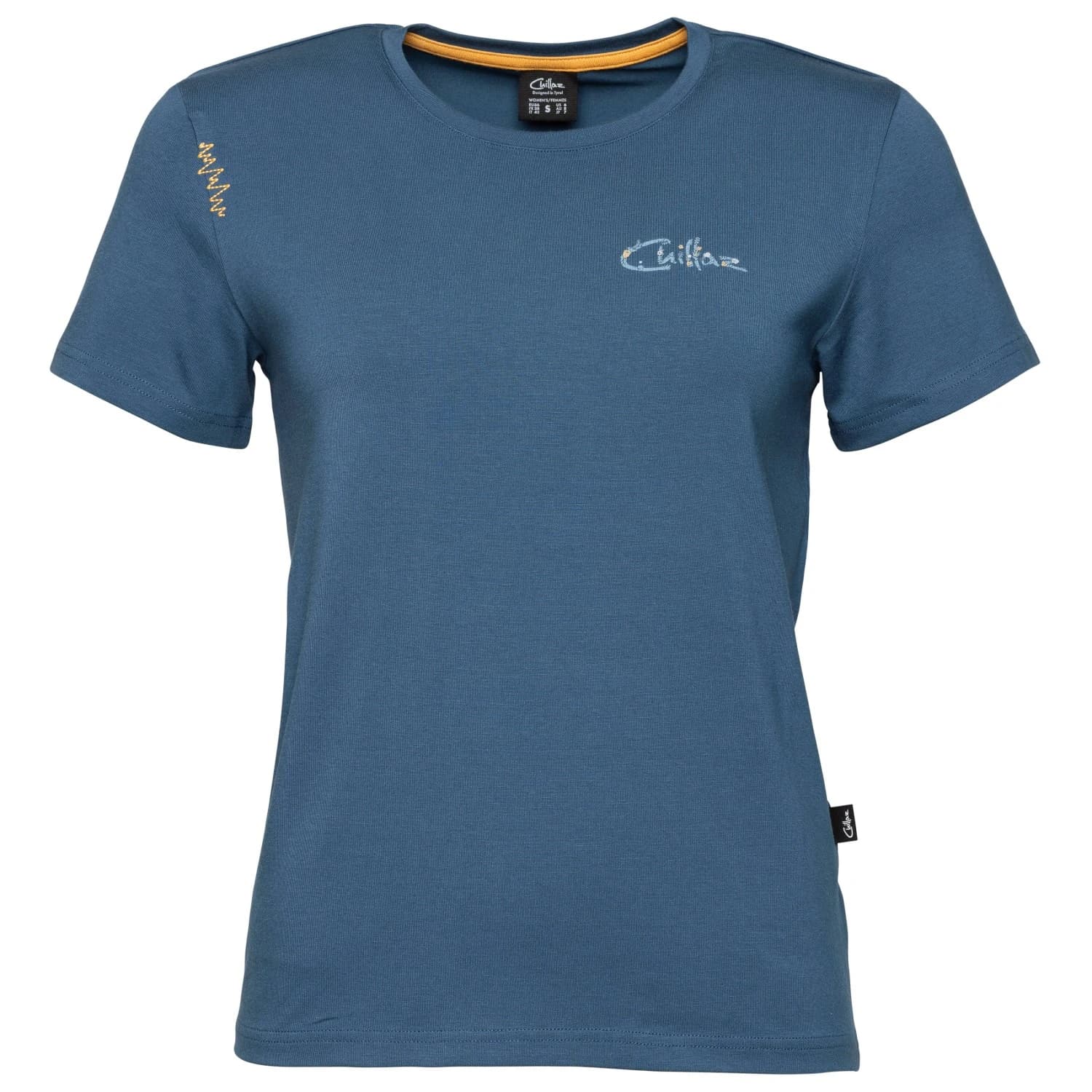 Дамска тениска Chillaz Women's Iseo Floral Logo T-shirt - Dark Blue