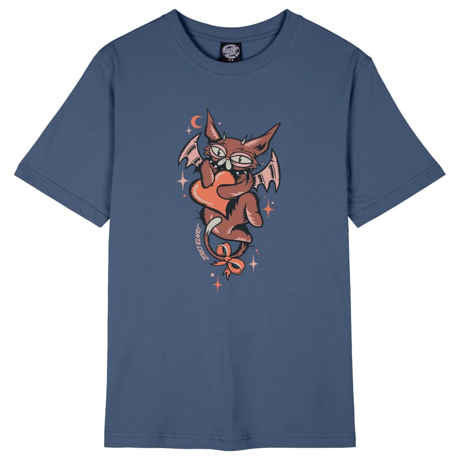 Дамска тениска Santa cruz Women's Night Critter Front T-Shirt - Heritage Blue