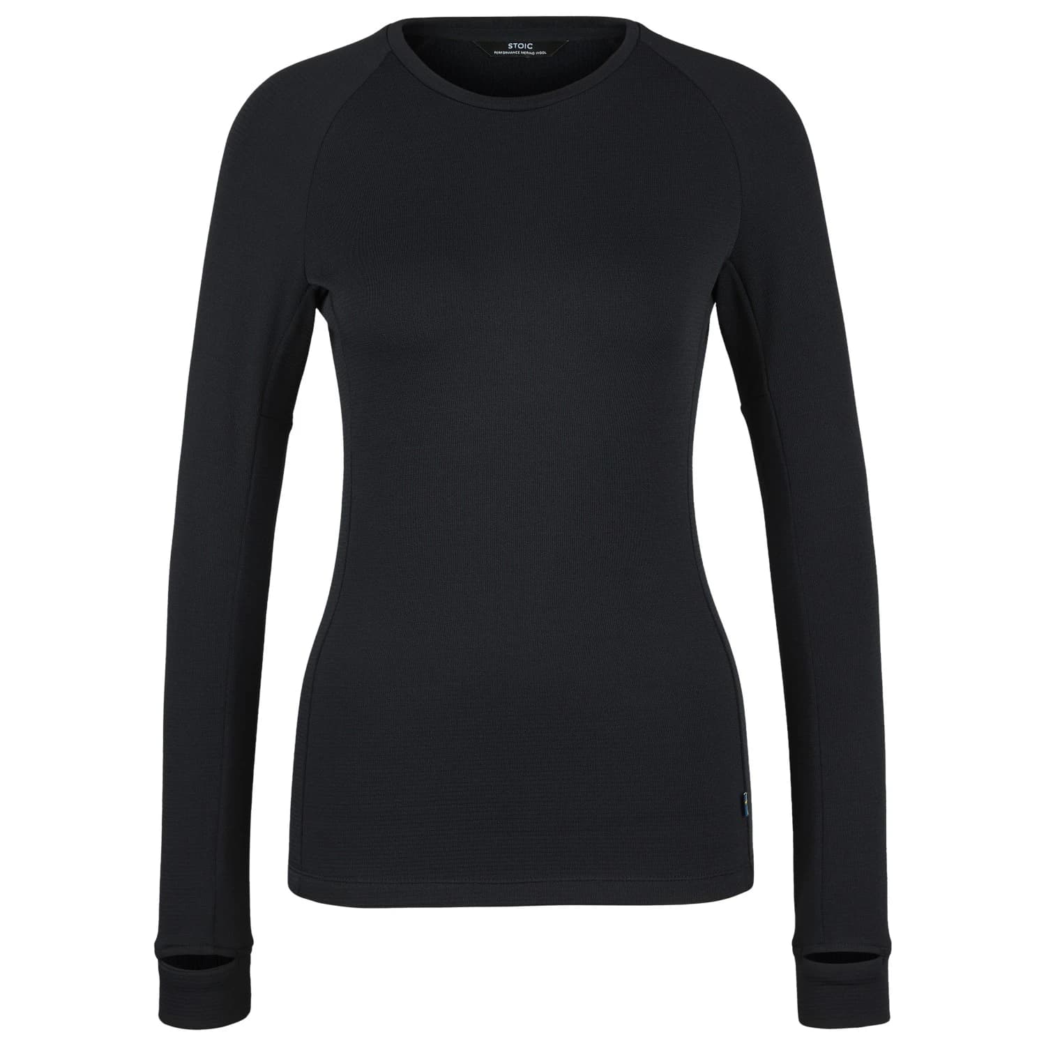 Дамско мериносово термобельо Stoic Women's MerinoSoft245 TuleboSt. L/S Merino shirt - Black