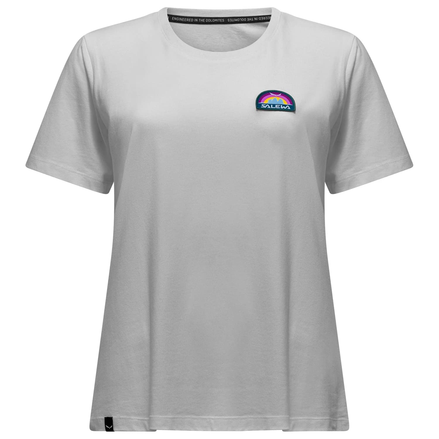 Дамска спортна тениска Salewa Women's Eagle Anniversary T-Shirt Sport shirt - Optical White