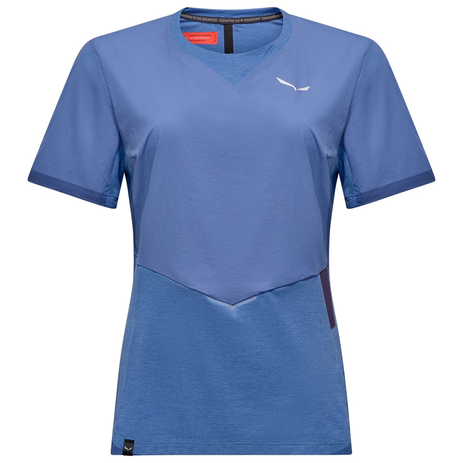 Дамска спортна тениска Salewa Women's Pedroc Dry Wind T-Shirt Sport shirt - Morning Blue