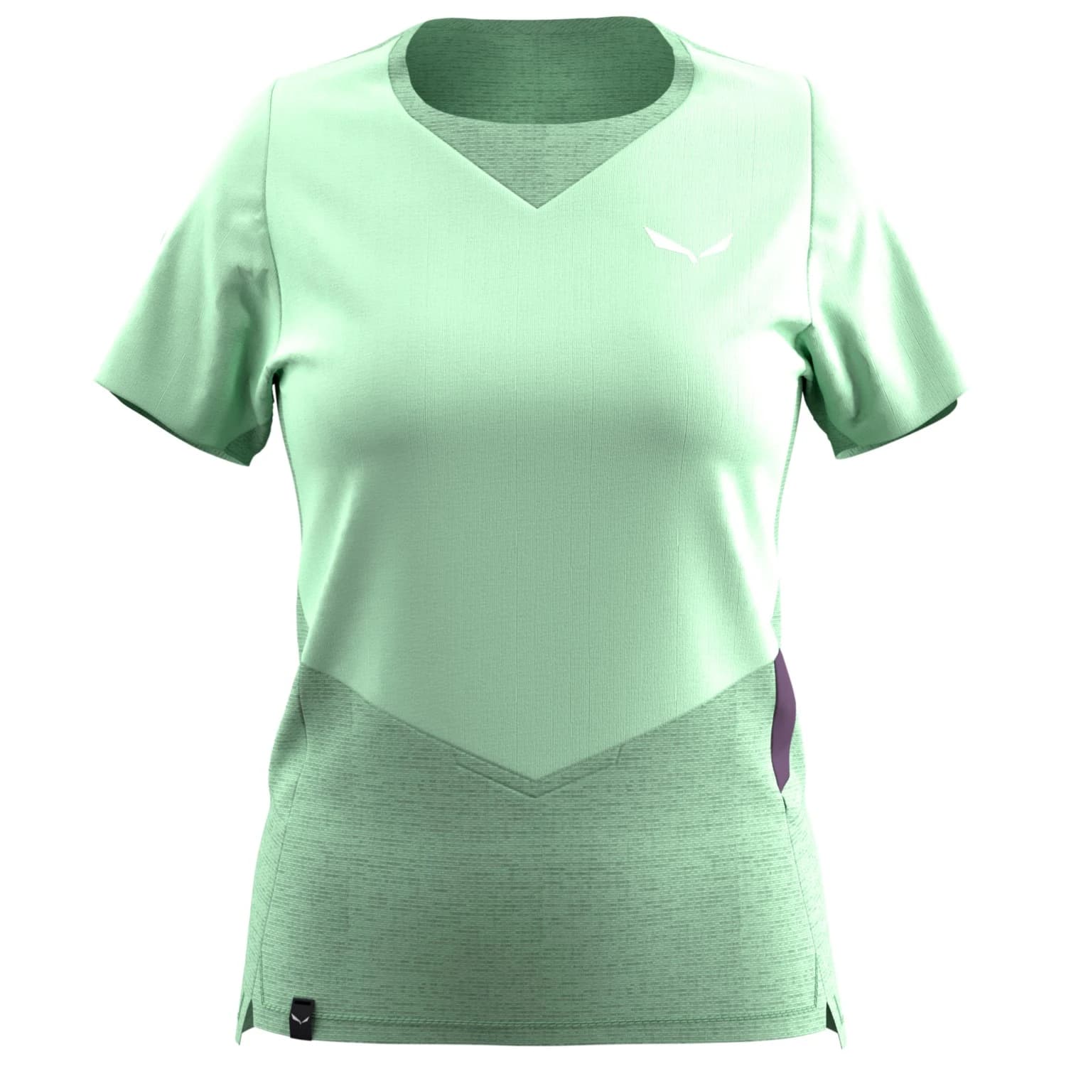 Дамска спортна тениска Salewa Women's Pedroc Dry Wind T-Shirt Sport shirt - Pastel Green