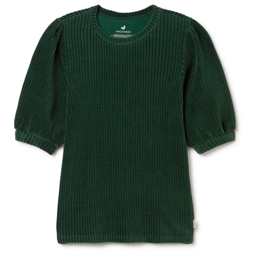 Дамска тениска TWOTHIRDS Women's Horst T-shirt - Dark Green