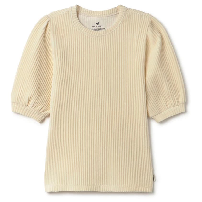 Дамска тениска TWOTHIRDS Women's Horst T-shirt - Ecru