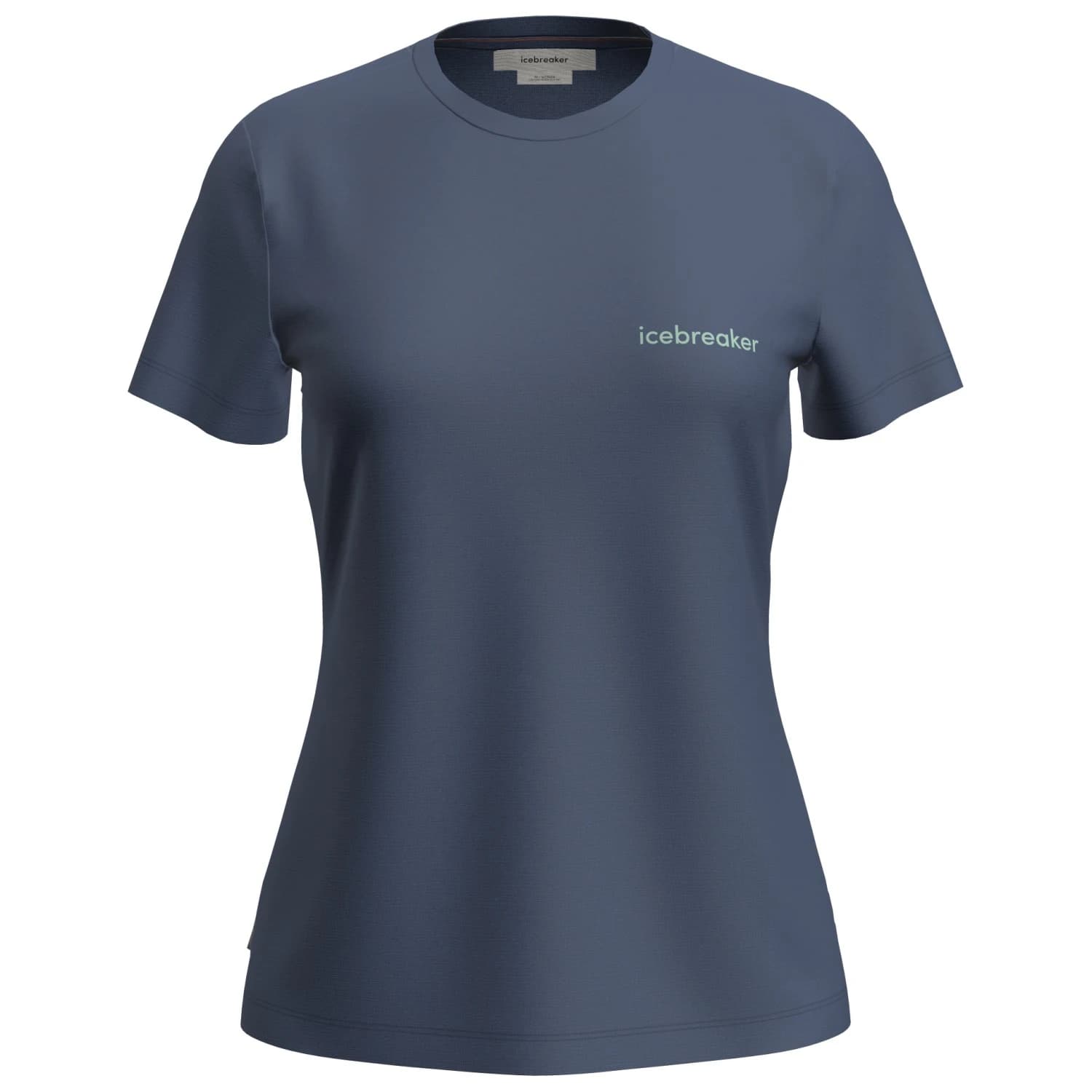 Дамска мериносова блуза Icebreaker Women's Merino 150 Tech Lite S/S Teeib Wordmark Merino shirt - Dawn